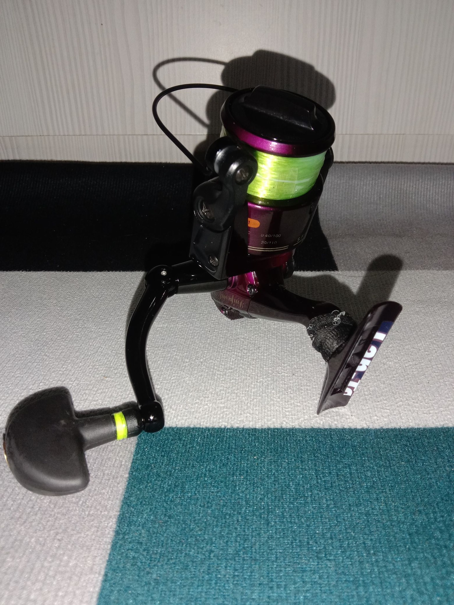 duel fishing reel black Diwa Spinning Reels for Saltwater Freshwater 1000 2000 3000 4000 5000 6000 Series Fishing Spool Left/Right Interchangeable Trout Carp Spinning Light and Smooth (1000-Black) : Sports & Outdoors 100 drag washers Okuma Solterra SLX B Lever