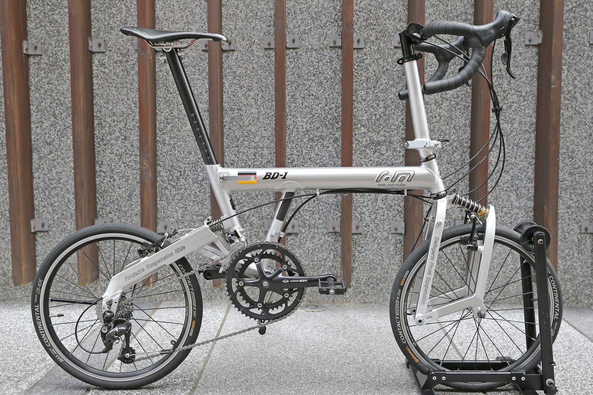 ■ bd1 riese und muller 2006 Riese & Muller BD-1 R silver road bike handlebar