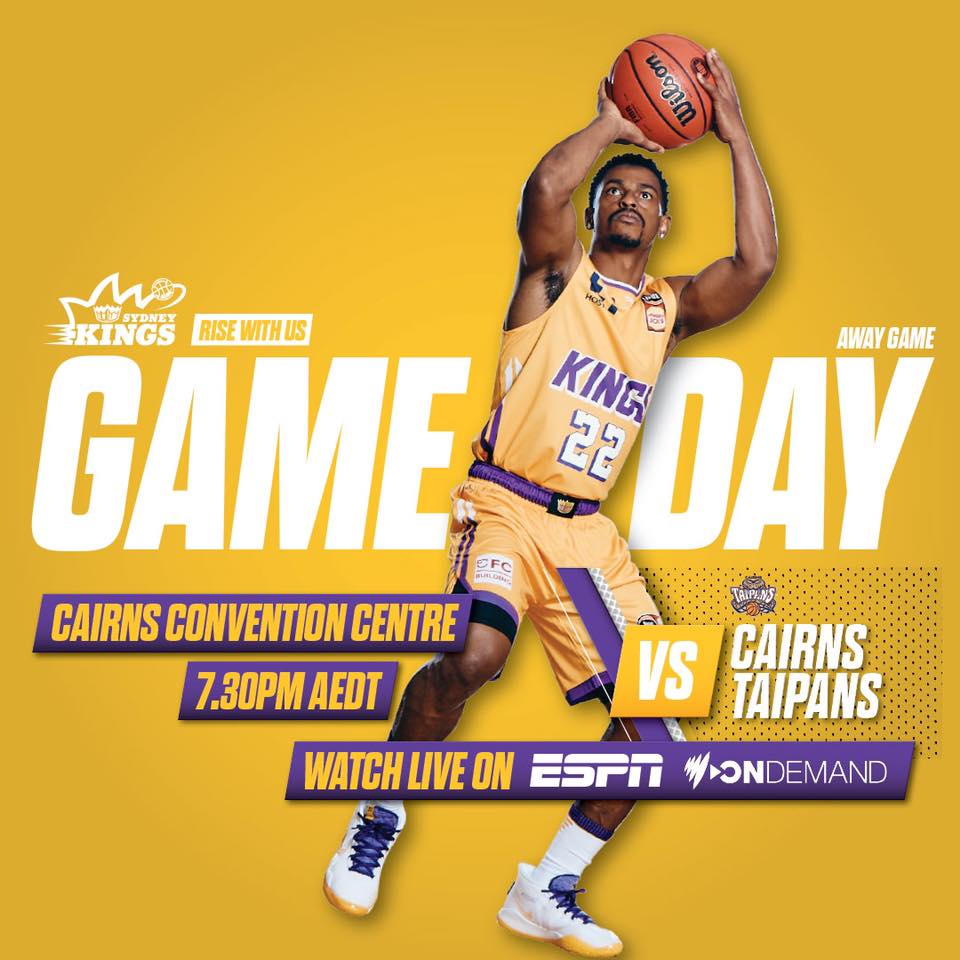 Sydney Kings - Today’s the day... it’s GAME DAY! We take...