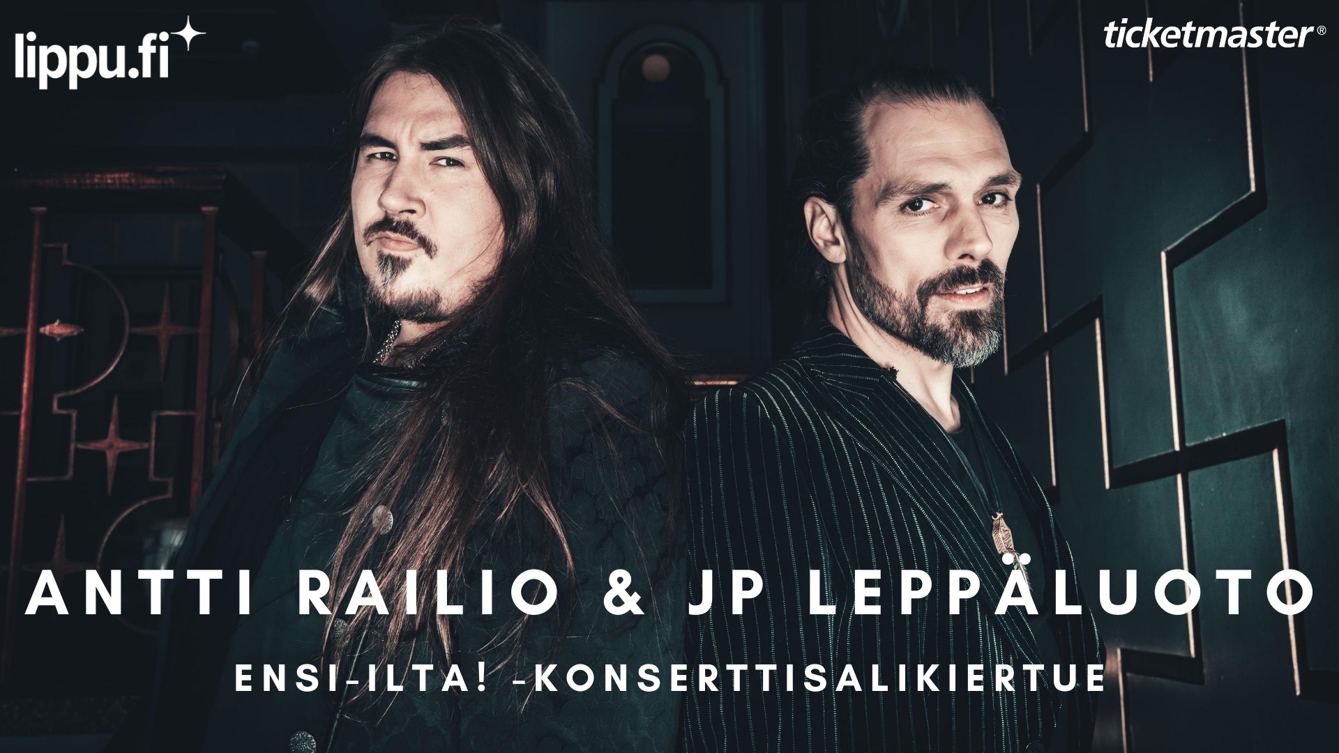 Antti Railio & JP Leppäluoto Ensi-ilta! -konsertti Kajaanissa