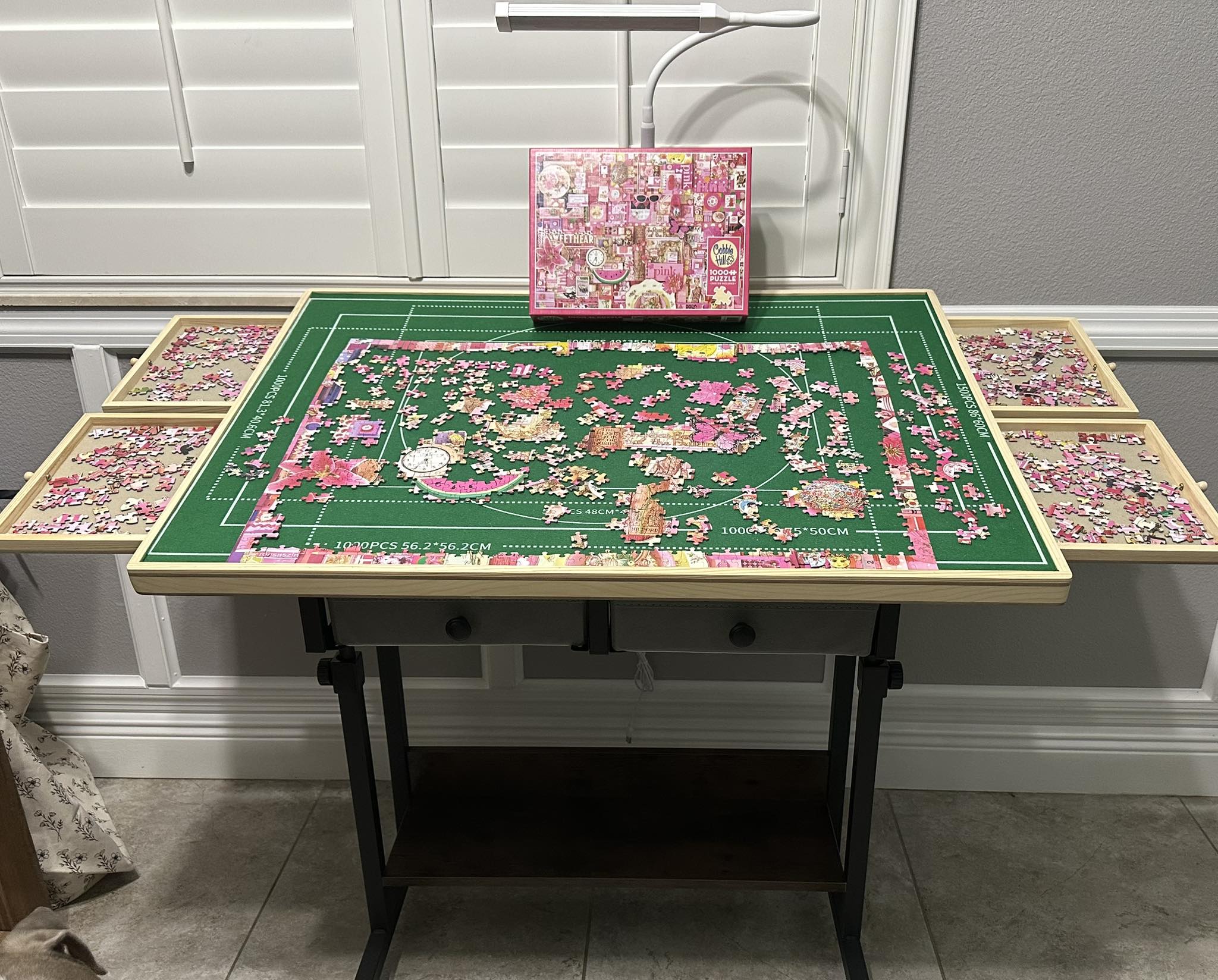 Jigsaw puzzle rainbow collection