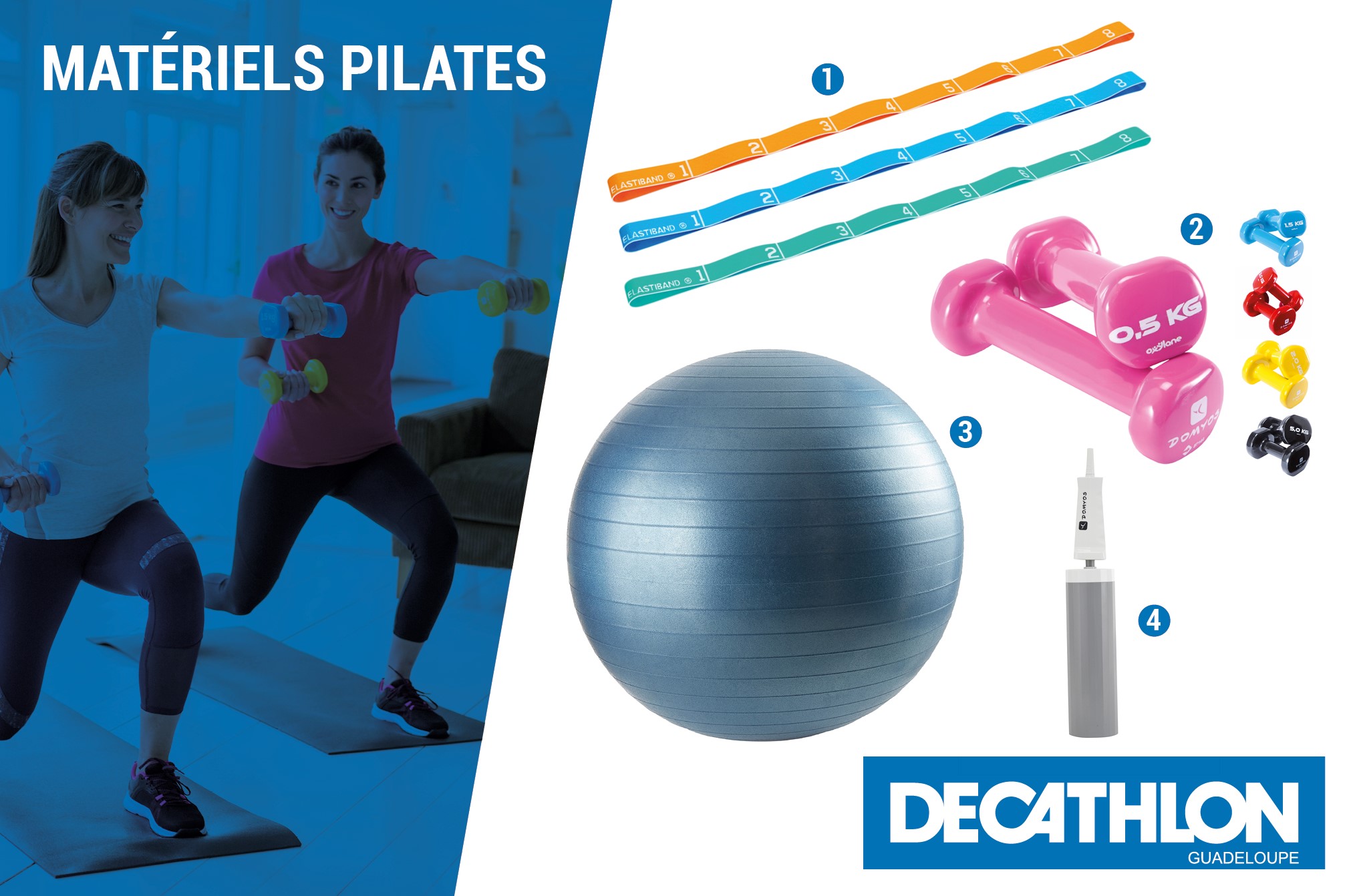 Kit Pilates 13 Pièces Pour Femme – Tout Le Nécessaire Pour Des Séances Complètes à La Maison !