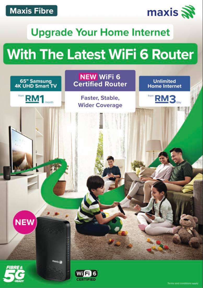 📢 MAXIS HOME FIBRE INTERNET 📢 Now... - Optimus Technology | Facebook