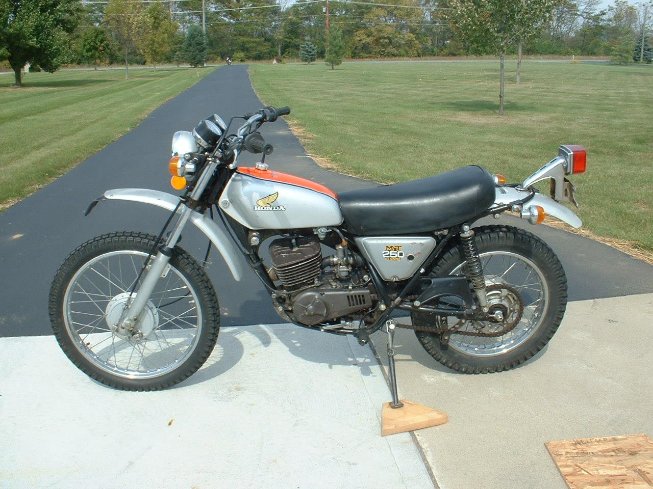 1974 Honda MT250 Elsinore dual-sport motorcycle