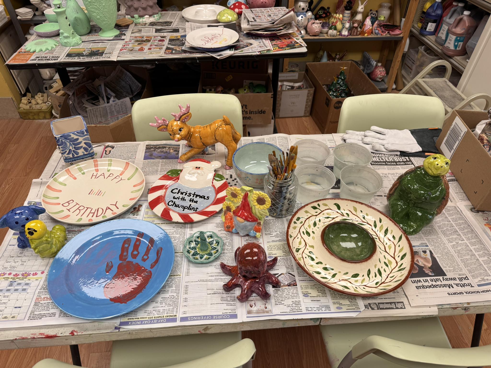 Surprising Time Flies Ceramic Studio Gallery