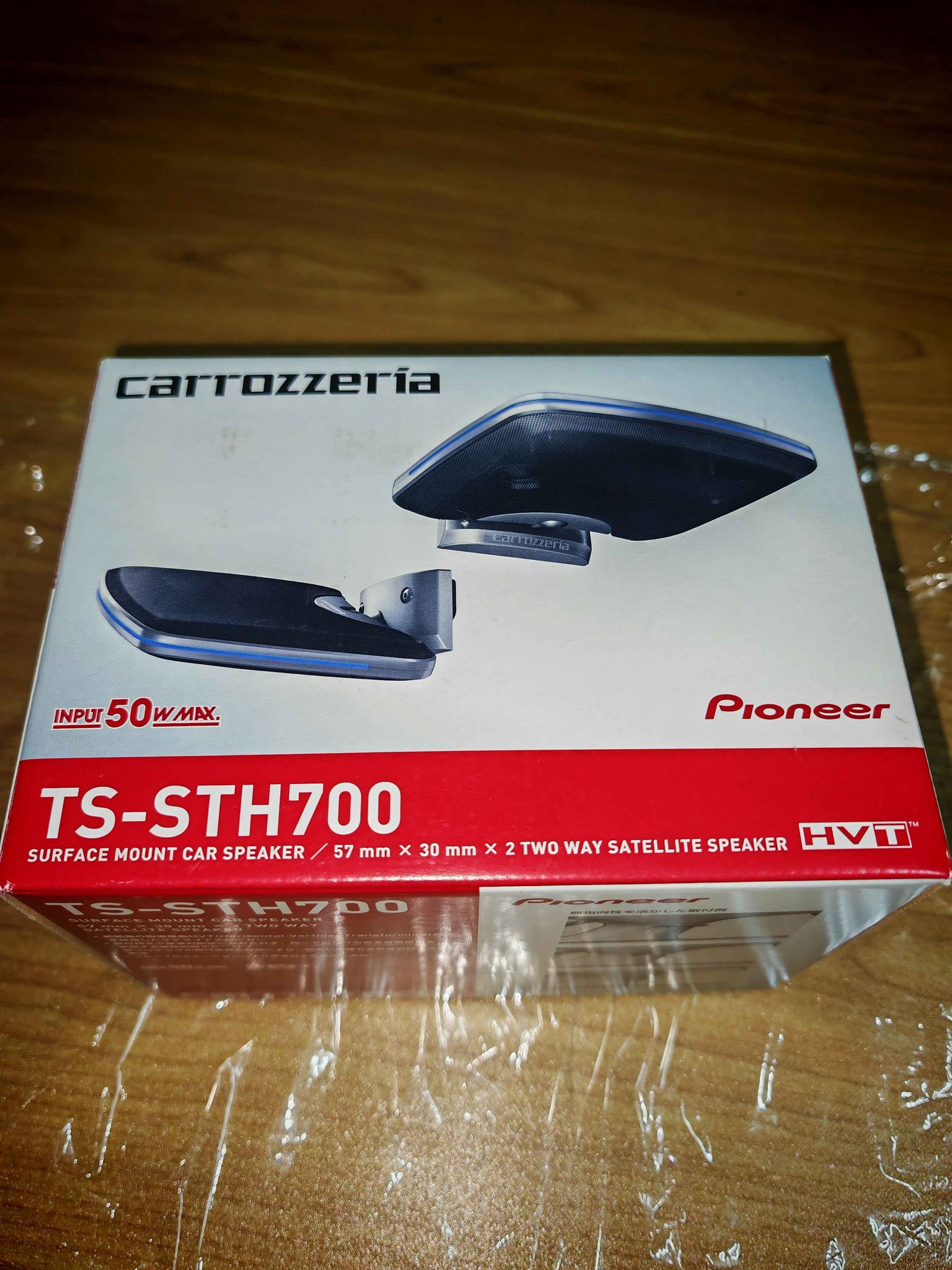 Ts sth700 new in box complete.. carrozzeria INPUR 50WMAX 