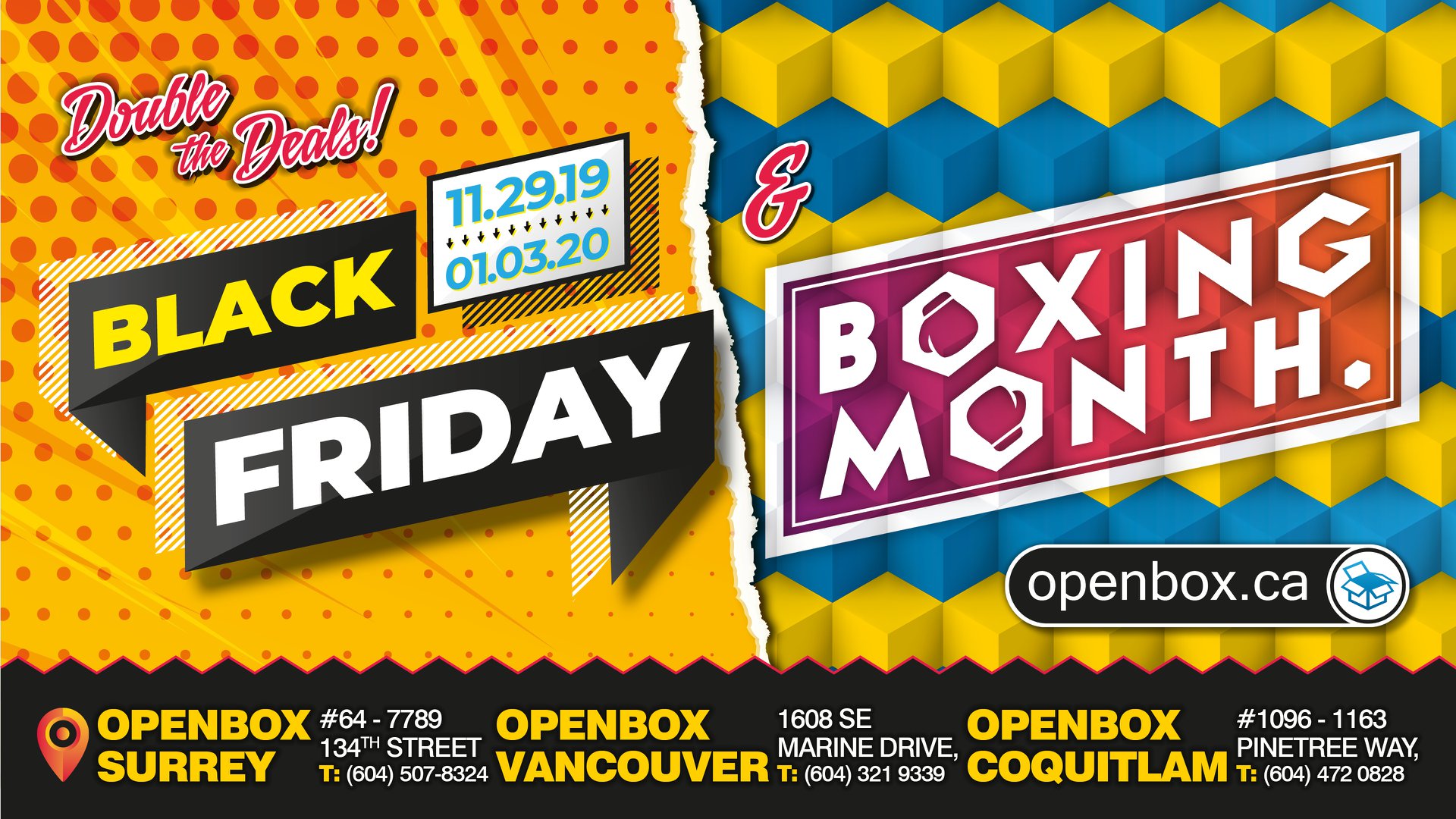 OpenBox.ca - ⚡🛍 THE OPENBOX BLACK FRIDAY & BOXING MONTH... | Facebook
