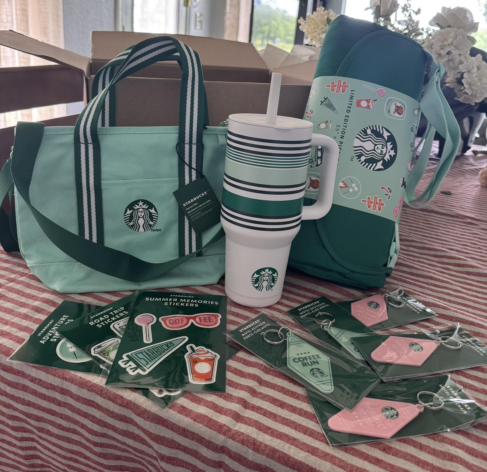 Starbucks road trip canvas tote bag review
