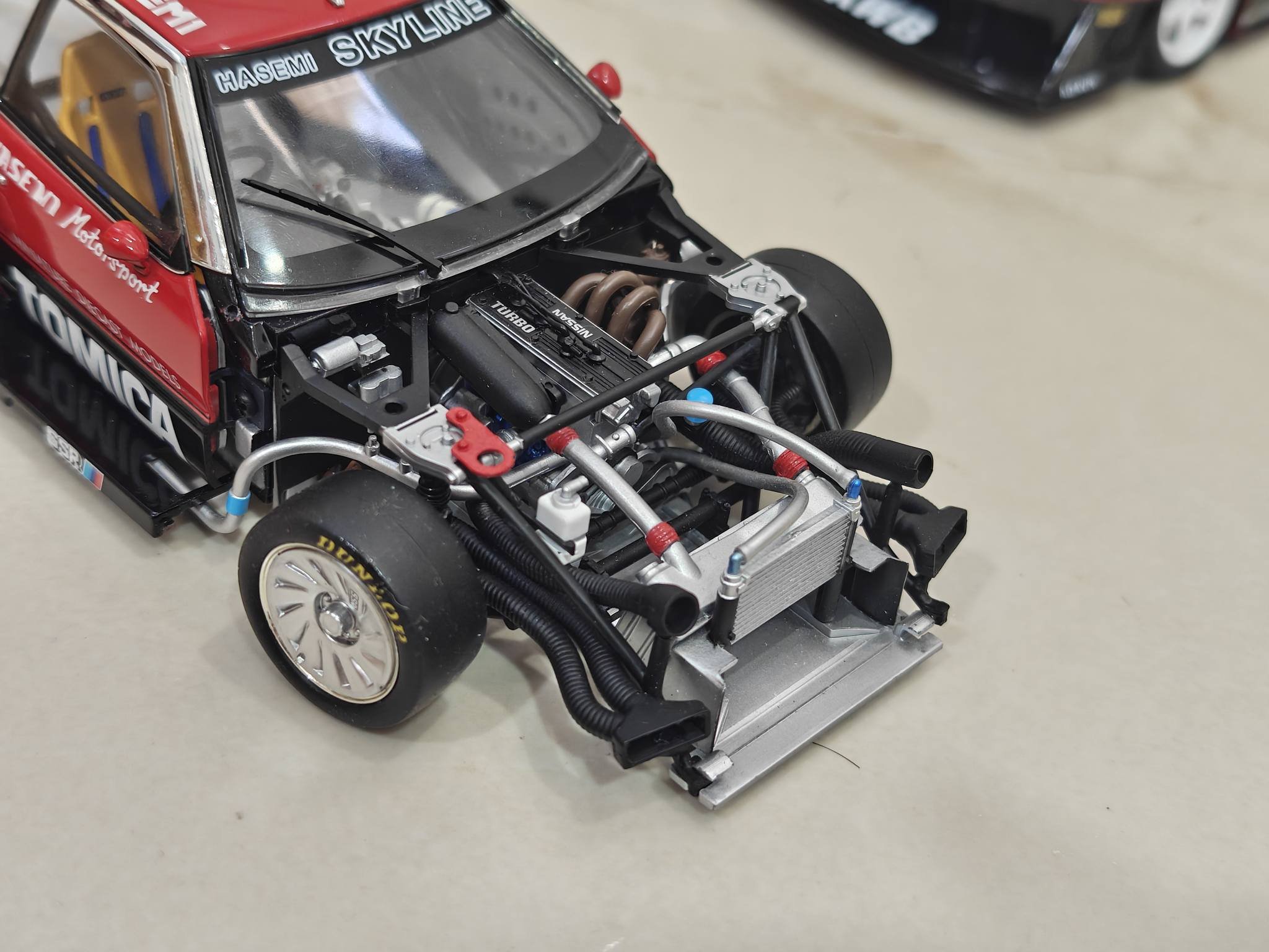 Nissan Skyline RS Super Silhouette 1/24 scale diecast by Ebbro
