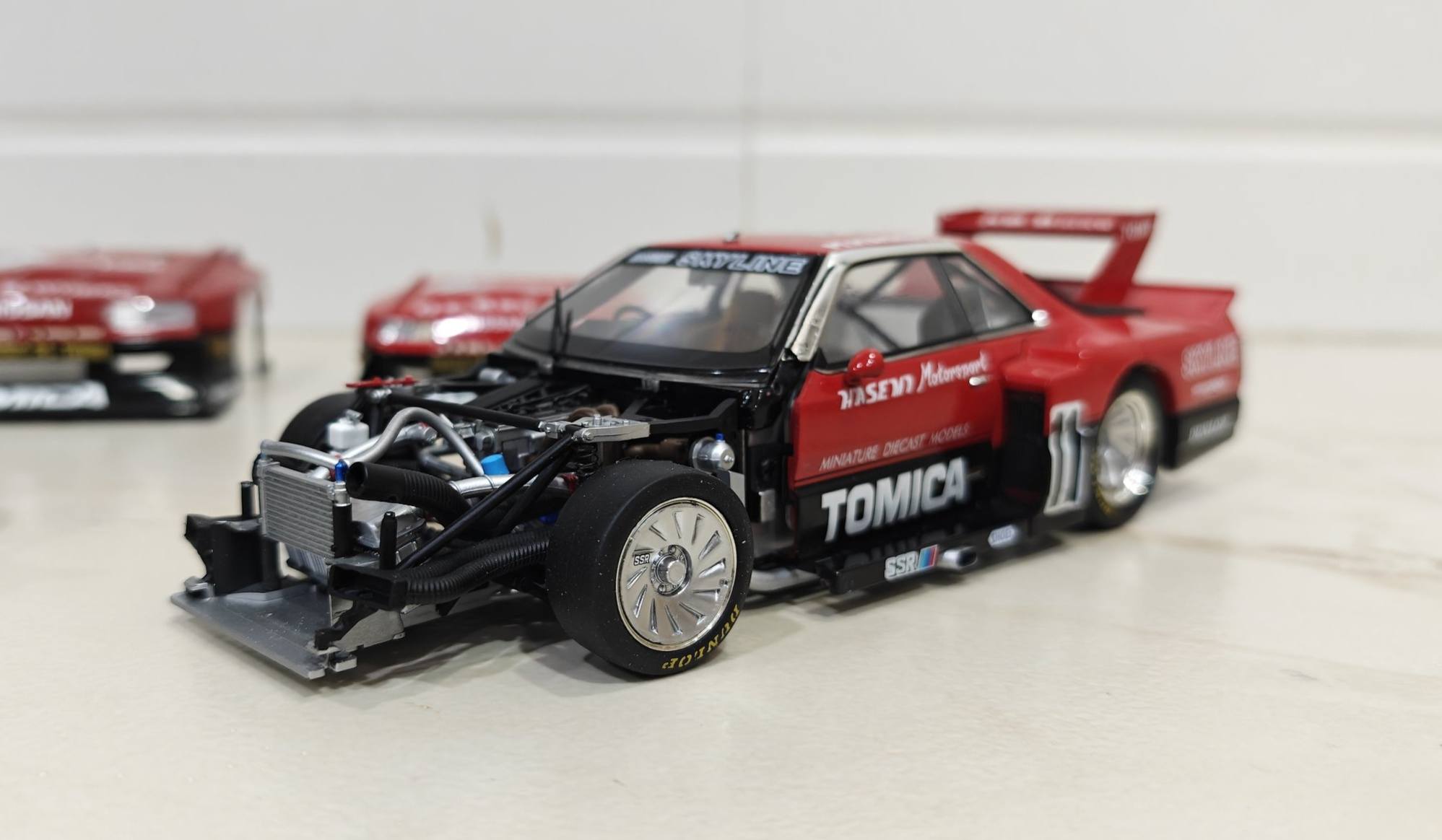 Nissan Skyline RS Super Silhouette 1/24 scale diecast by Ebbro
