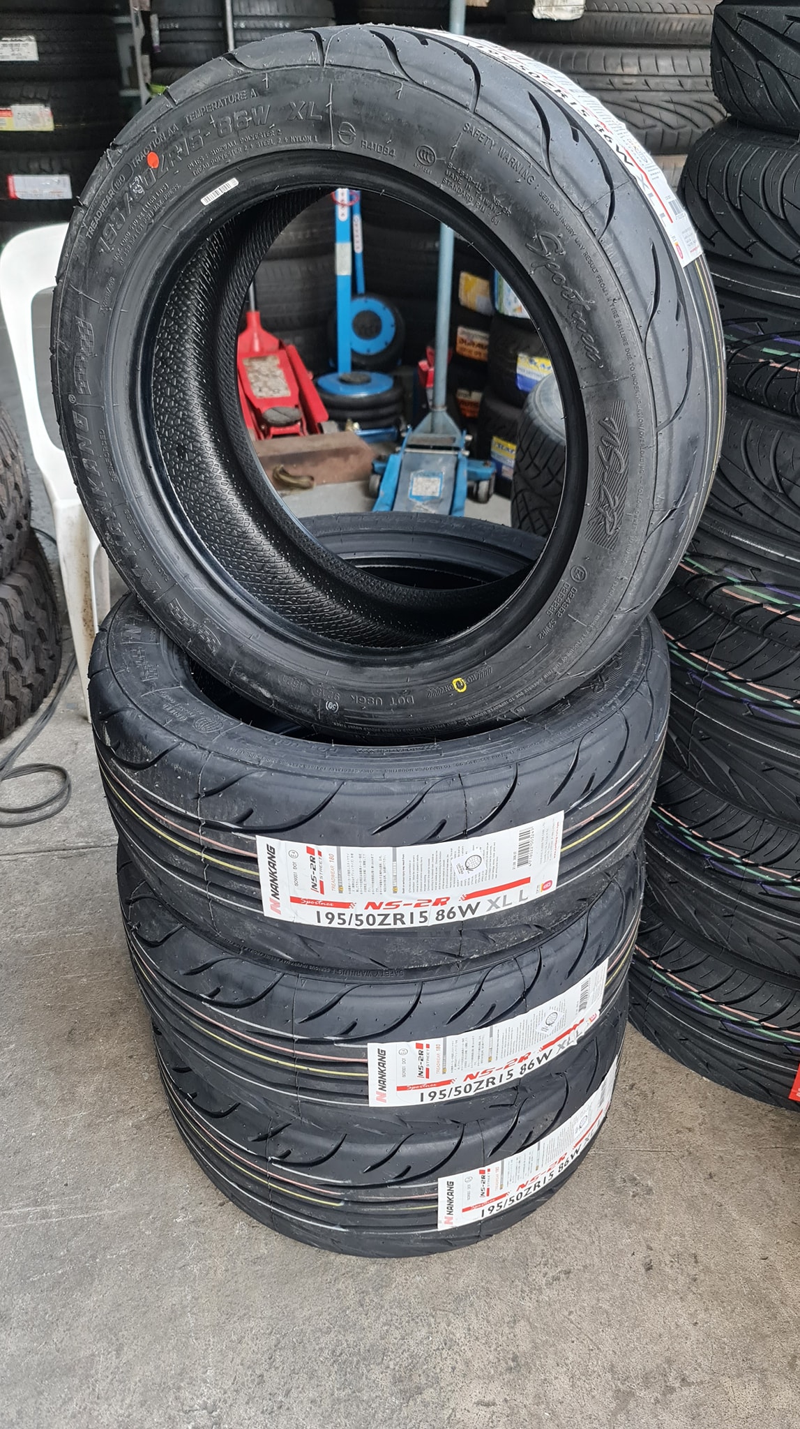 Nankang ns2r 195 50 r15. Now available.