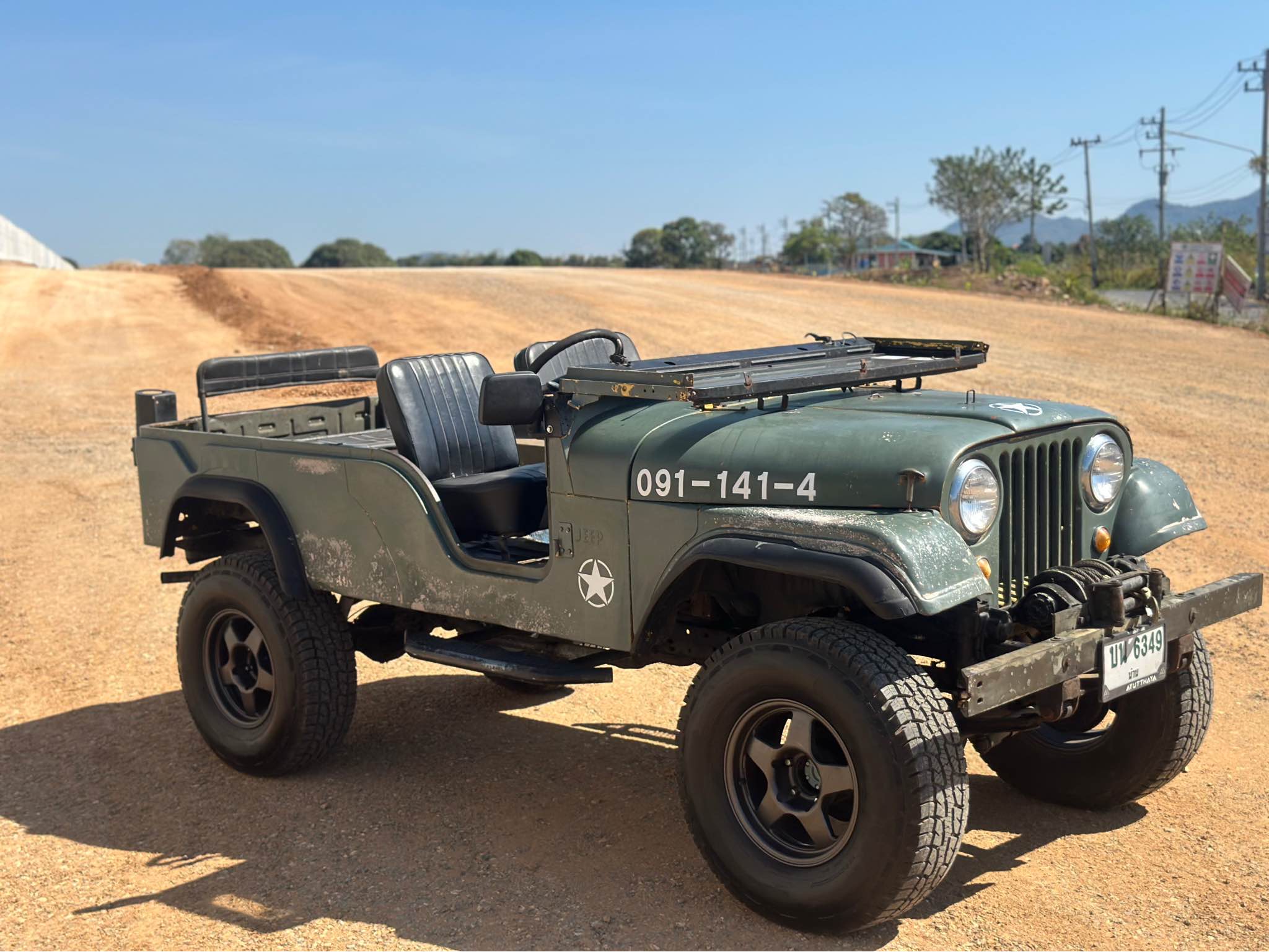 ซื้อขายรถเก่าคลาสสิคเท่านั้น | 1966 Jeep WILLY’S CJ6 ดีเซล ทะเบียนแท้ ...