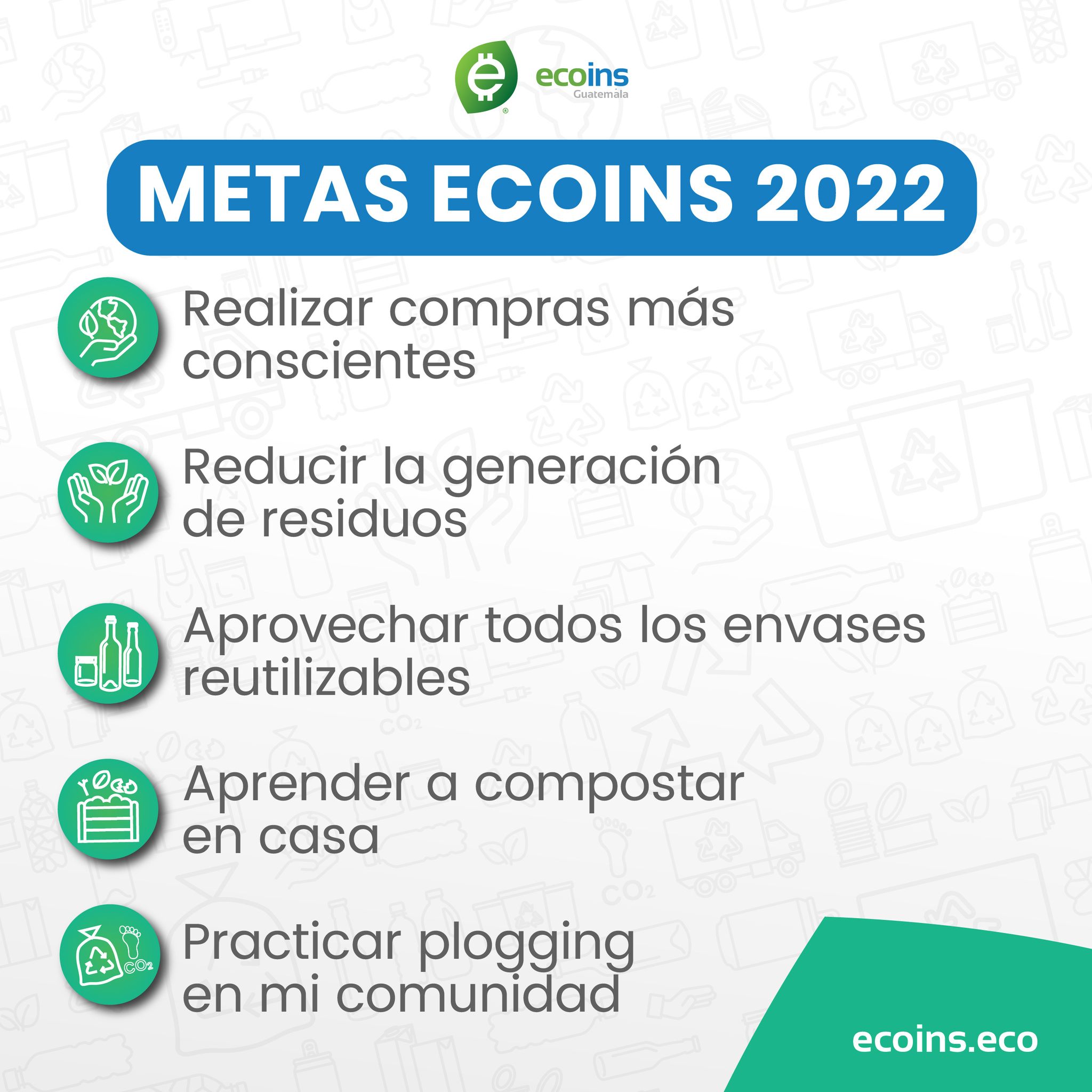 ecoins - ¿Ya tienes tus metas del 2022? Aquí te damos...