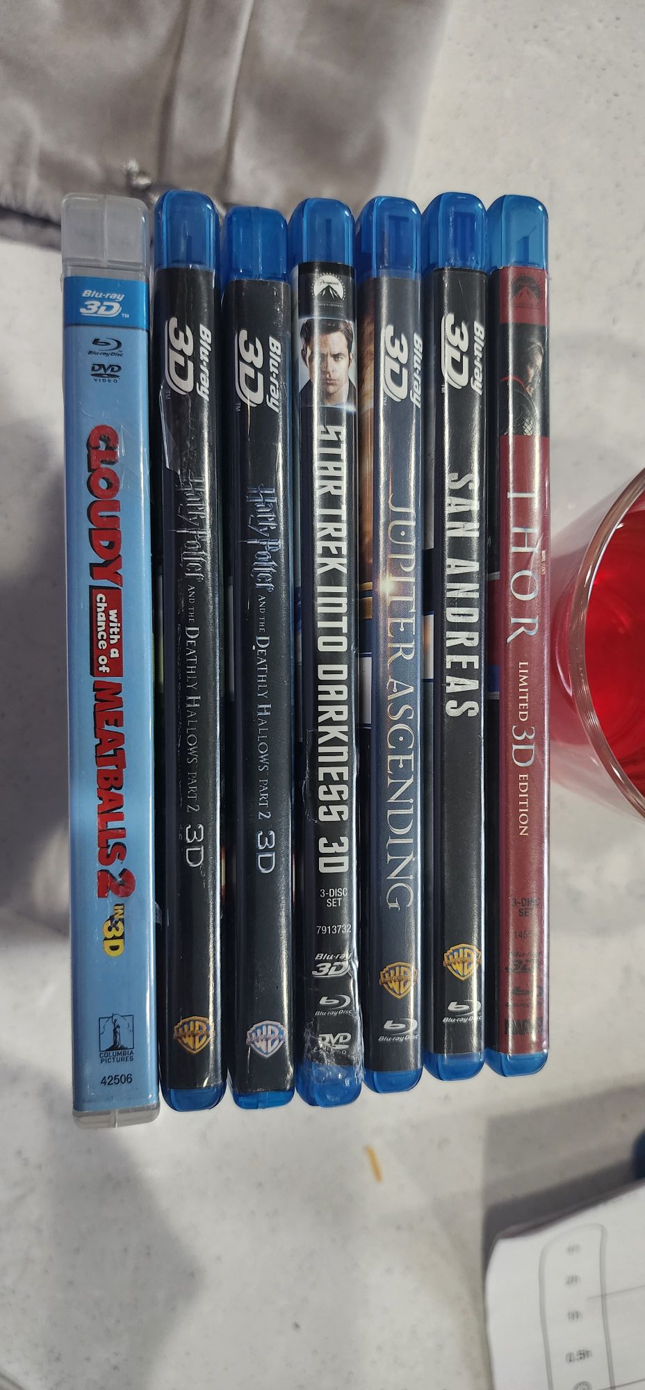 Trading 3D blu-ray movies for other titles