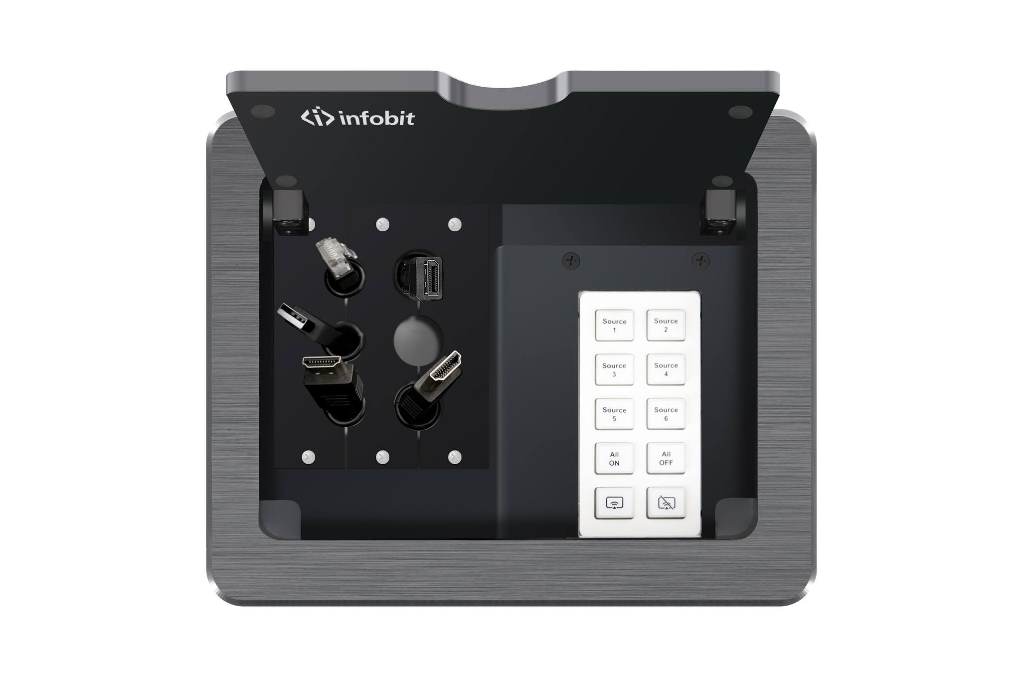 infobit - #INFOBIT AV iControl K10: 10 buttons...
