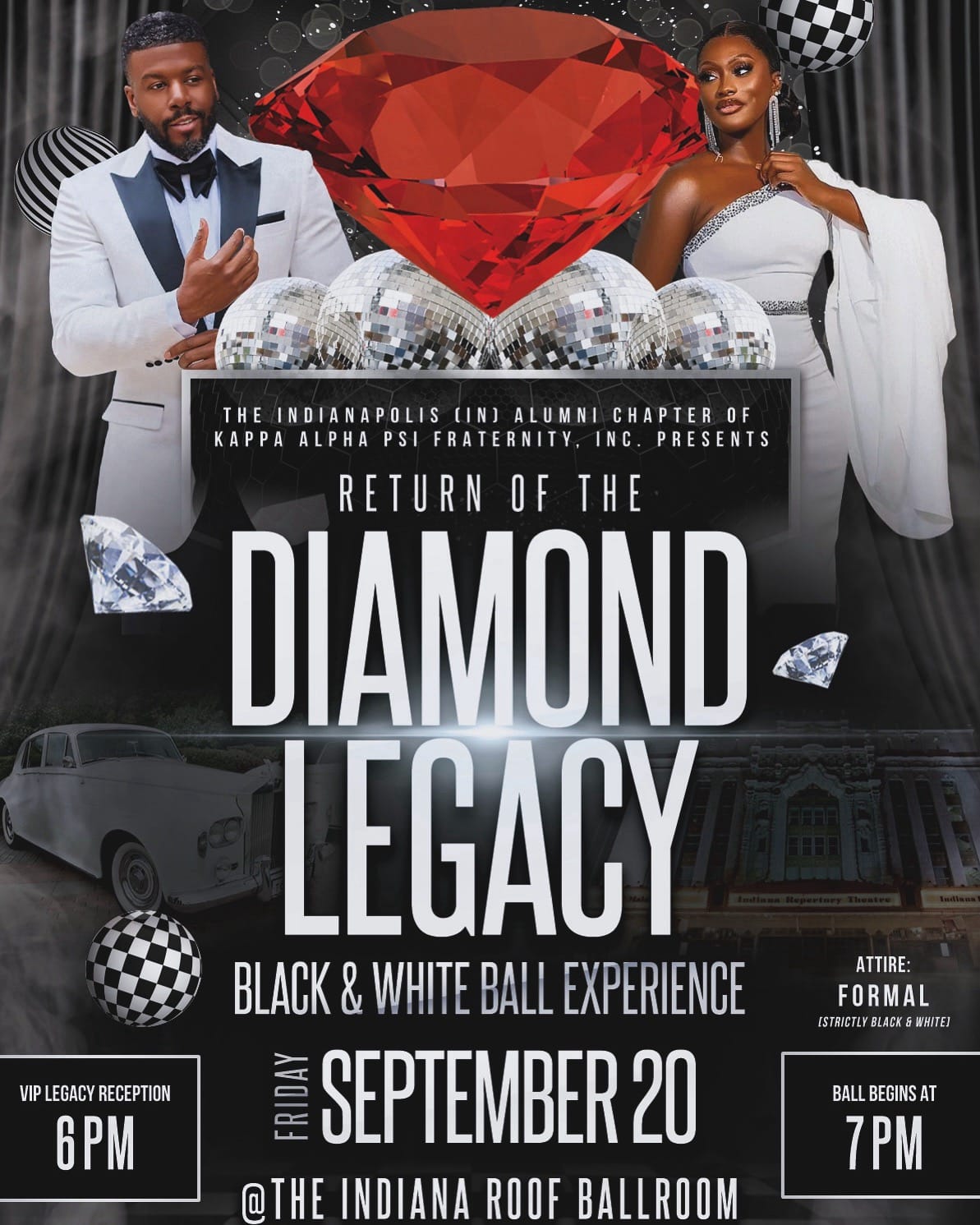 Return Of The Diamond Legacy, Black & White Ball Experience