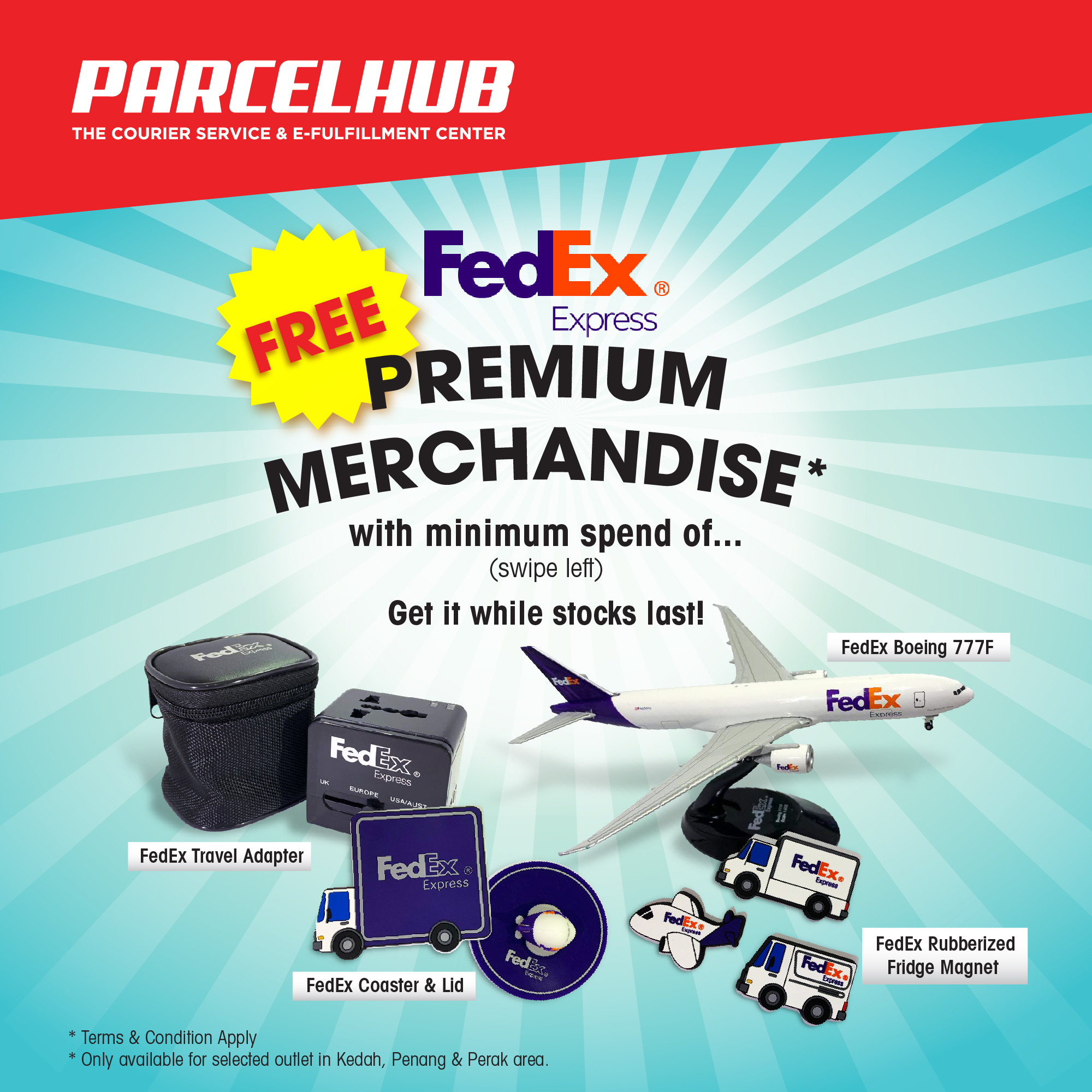 Spend & Get your FREE FedEx Premium... - Parcelhub Mergong