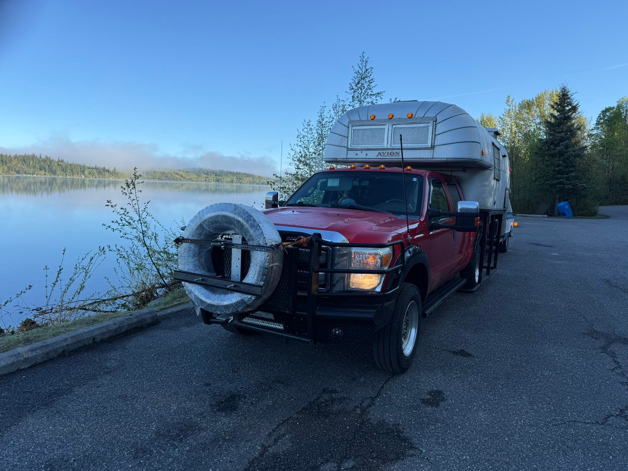 Ellensburg to Wasilla RV trip overview