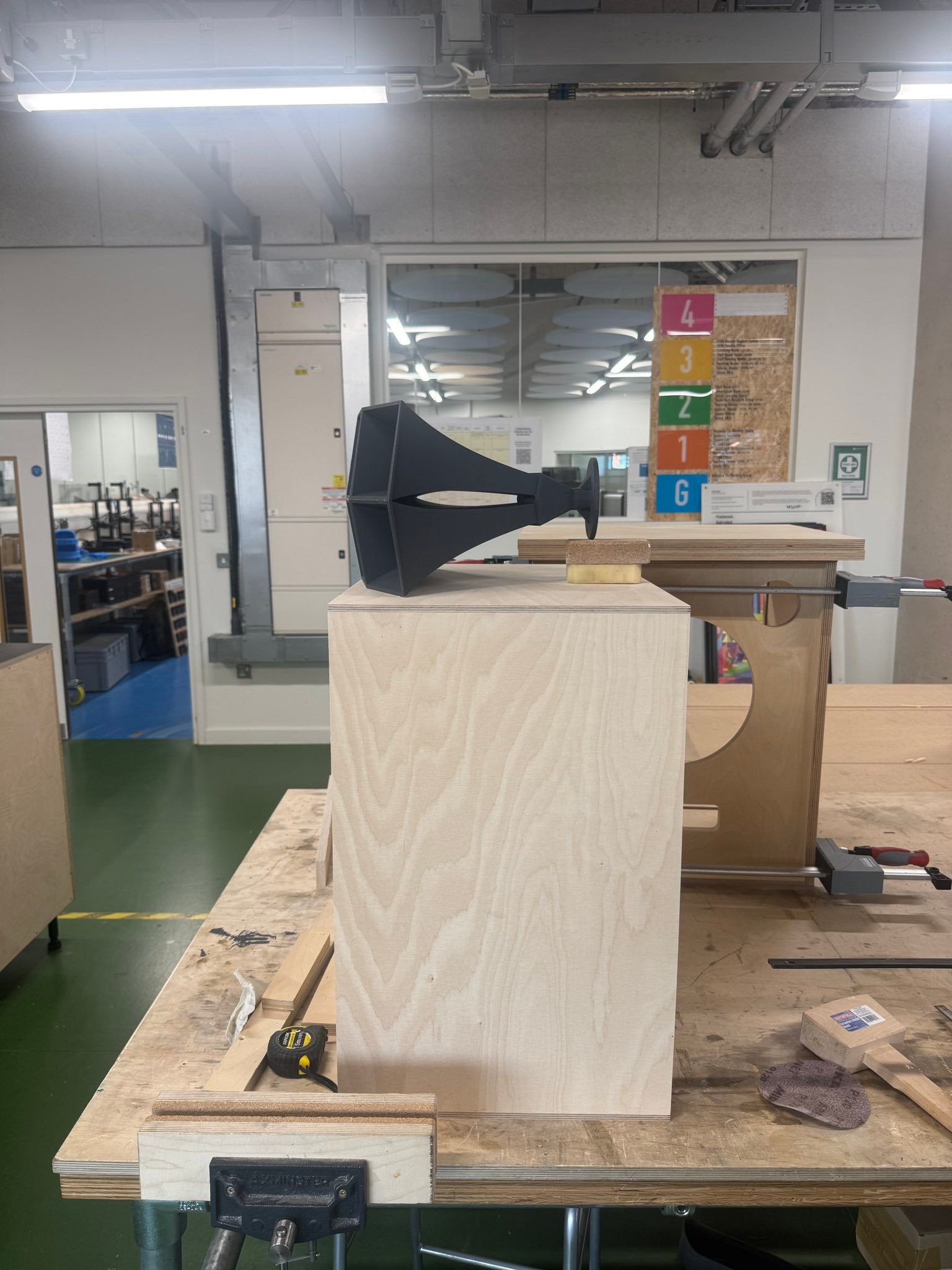 Project in the works. 614 style cabinet will be fitted with Altec