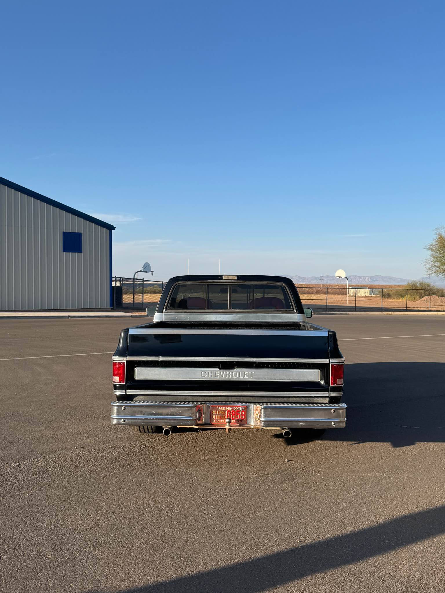 JG Infinite Vintage 1987 Chevy Silverado Hoodie - Square Body C10 K10 Pickup Truck Club Show Sweatshirt