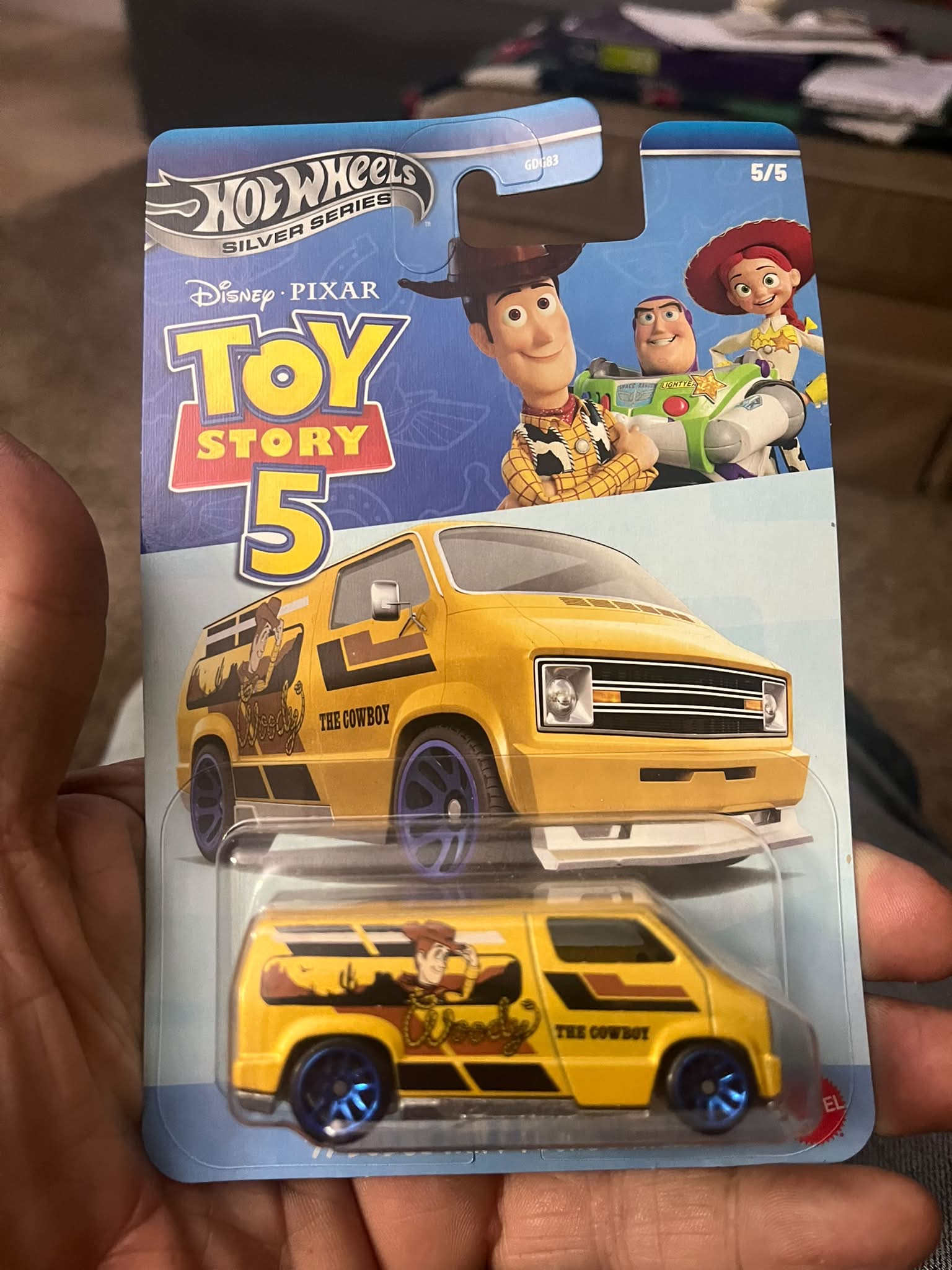 Hot Wheels Silver Series Disney Pixar Toys Story 5 Die-Cast Cars