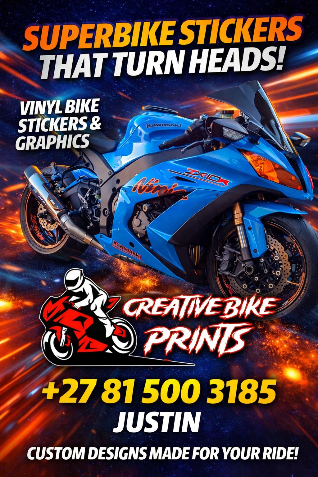 Turn Your Bike Into a Masterpiece 🏍️