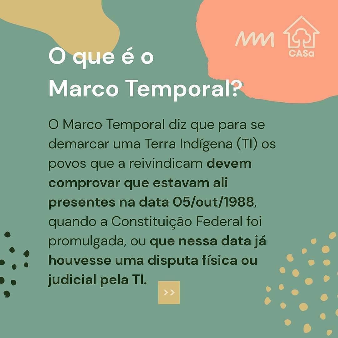 O Marco... - APIB - Articulação dos Povos Indígenas do Brasil