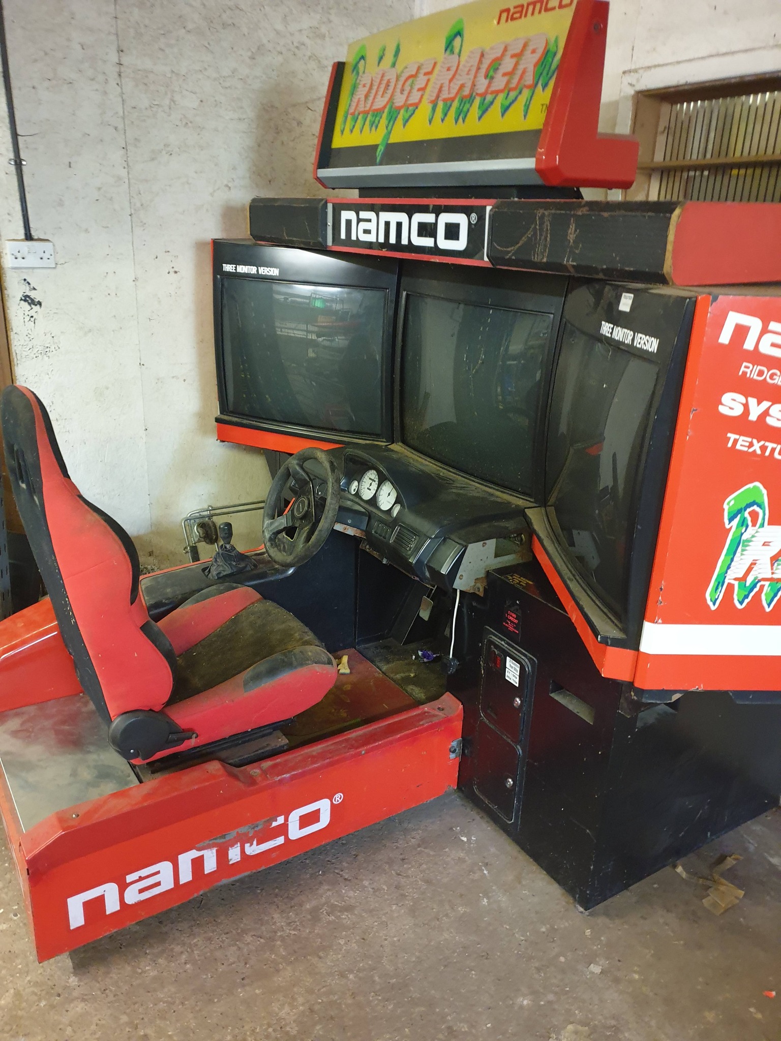 Outrun or Ridge-Racer stock 1up encoder board for sale in UK?