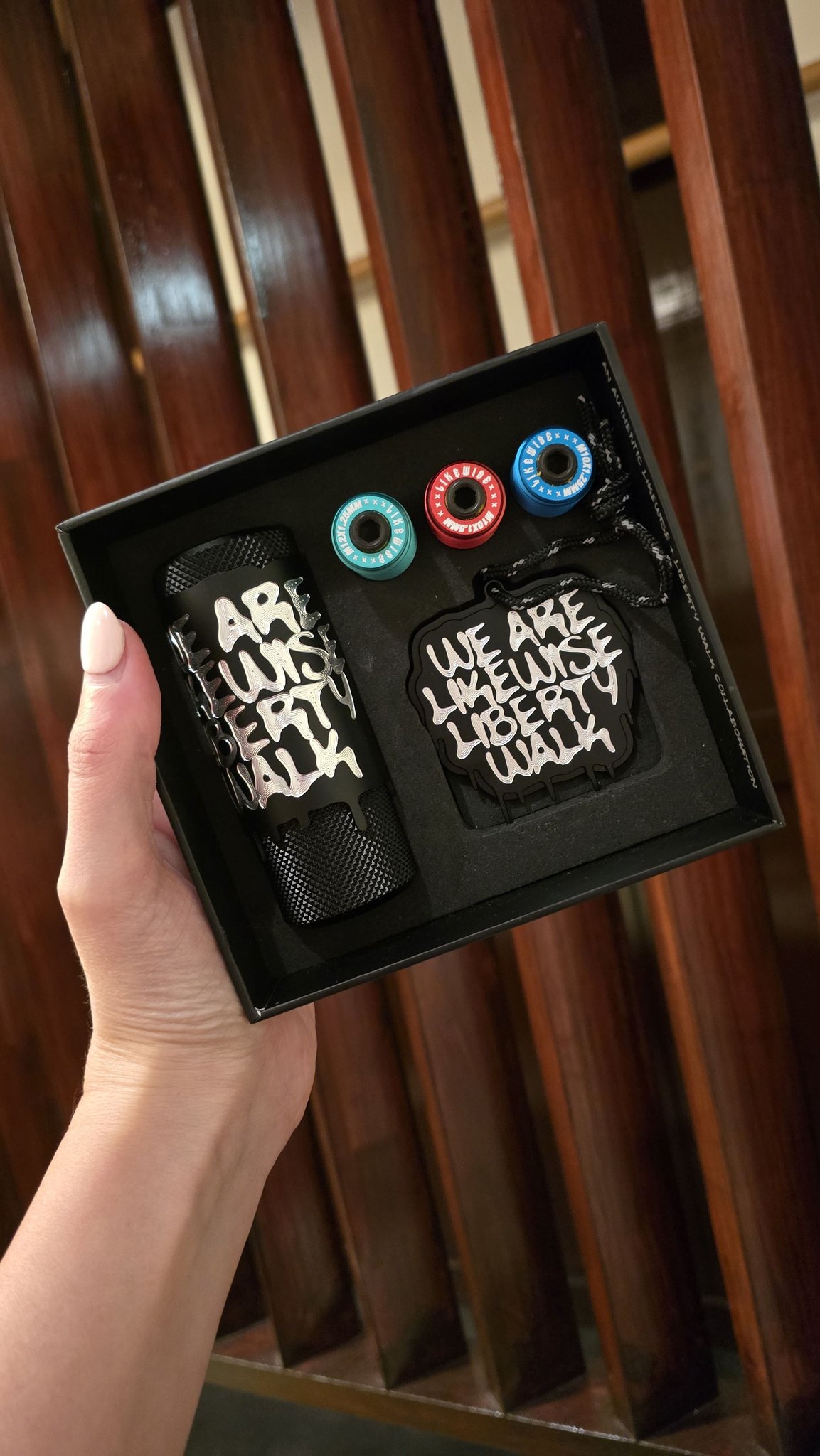 Gifted myself a Liberty Walk x We Are Likewise shifter knob for my