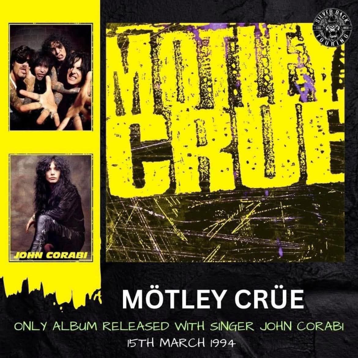 Motley Crue's 1994 album with John Corabi on vocals