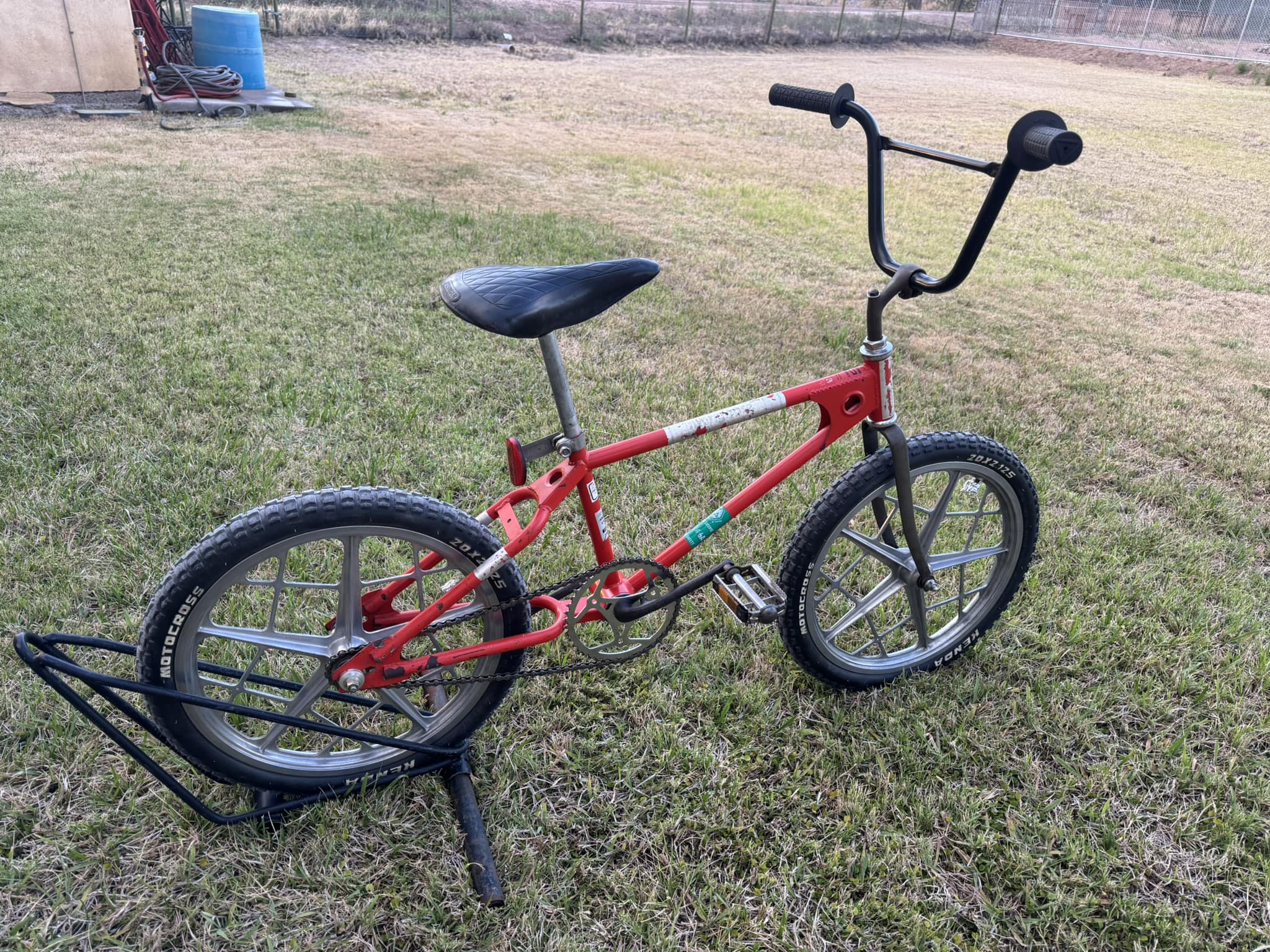 Original 1977 Mongoose BMX with orange paint