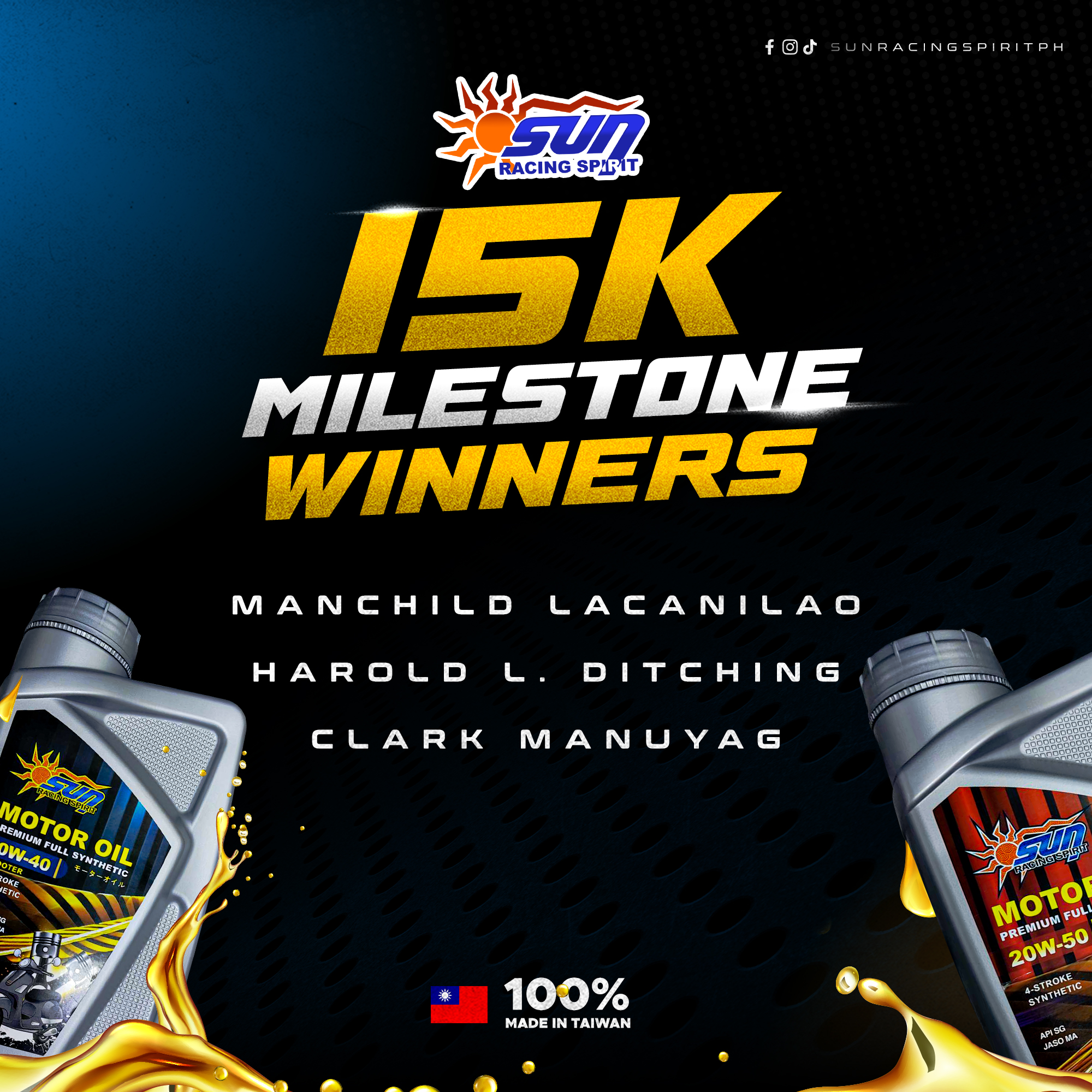 🎉 Sun Racing's 15K... - Sun Racing Spirit Philippines | Facebook