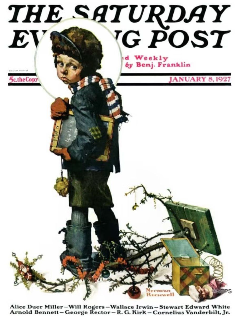 First published #OnThisDay for the January 8, 1927 cover of The