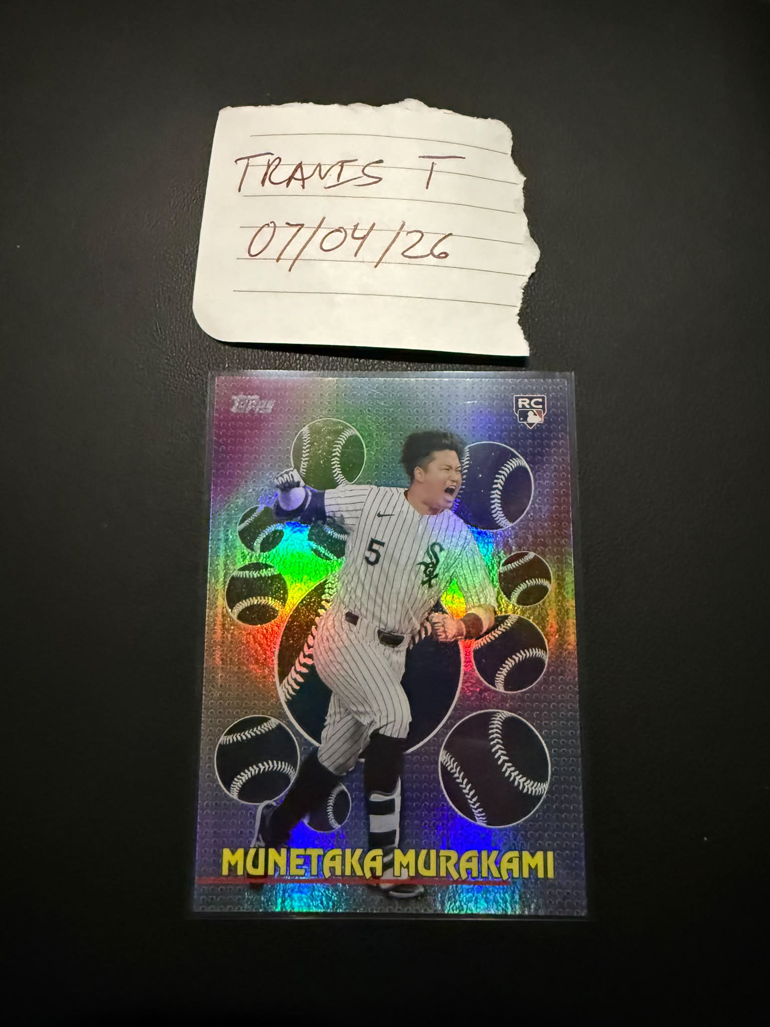 2026 Topps Munetaka Murakami RC Titans of the Game insert for auction