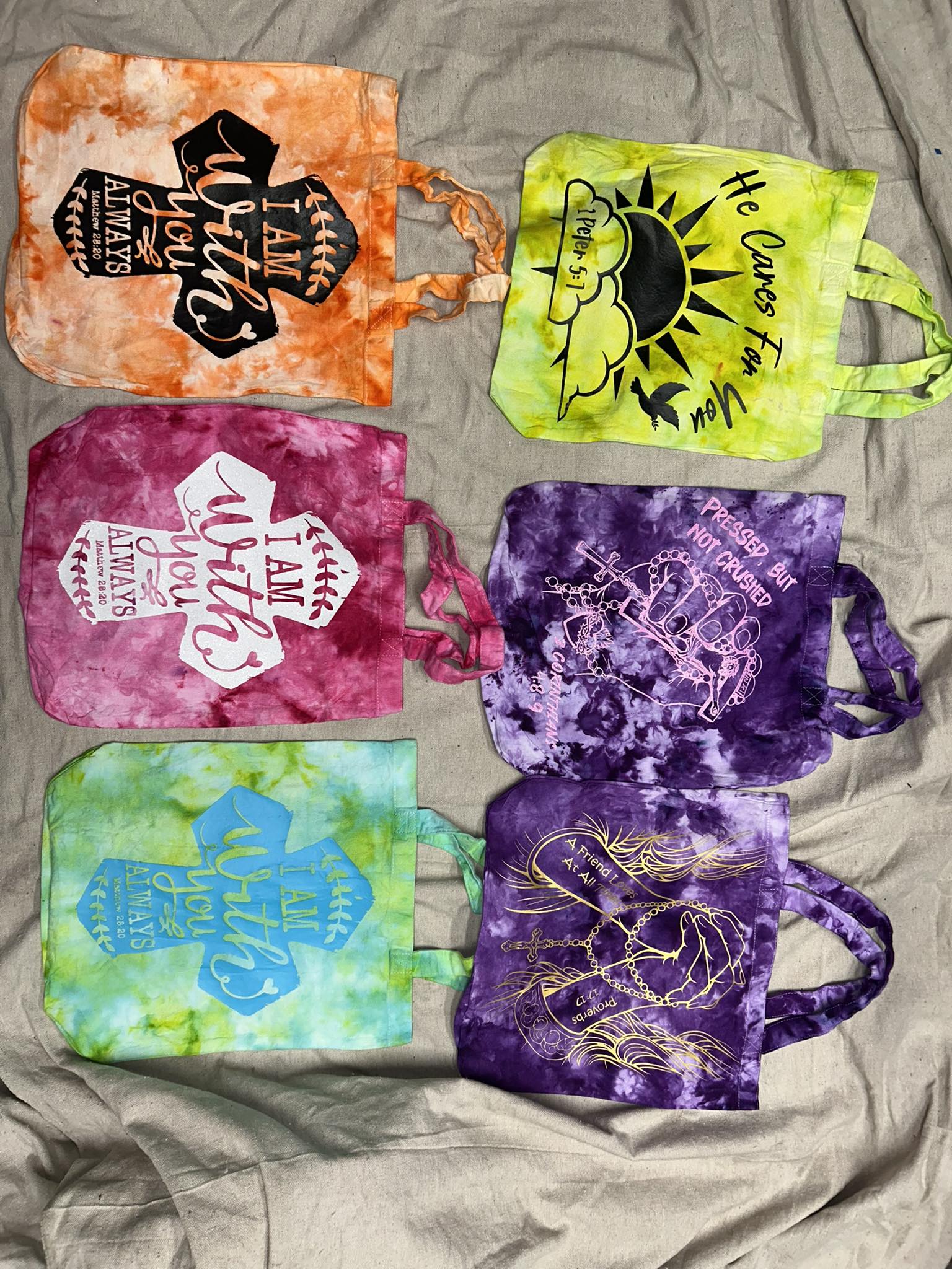 Handmade cross design handbags for friend