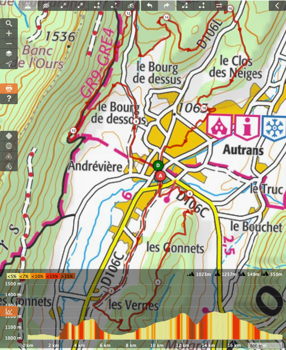 Le parcours et son profil ! 20kms,... - Festitrail Autrans