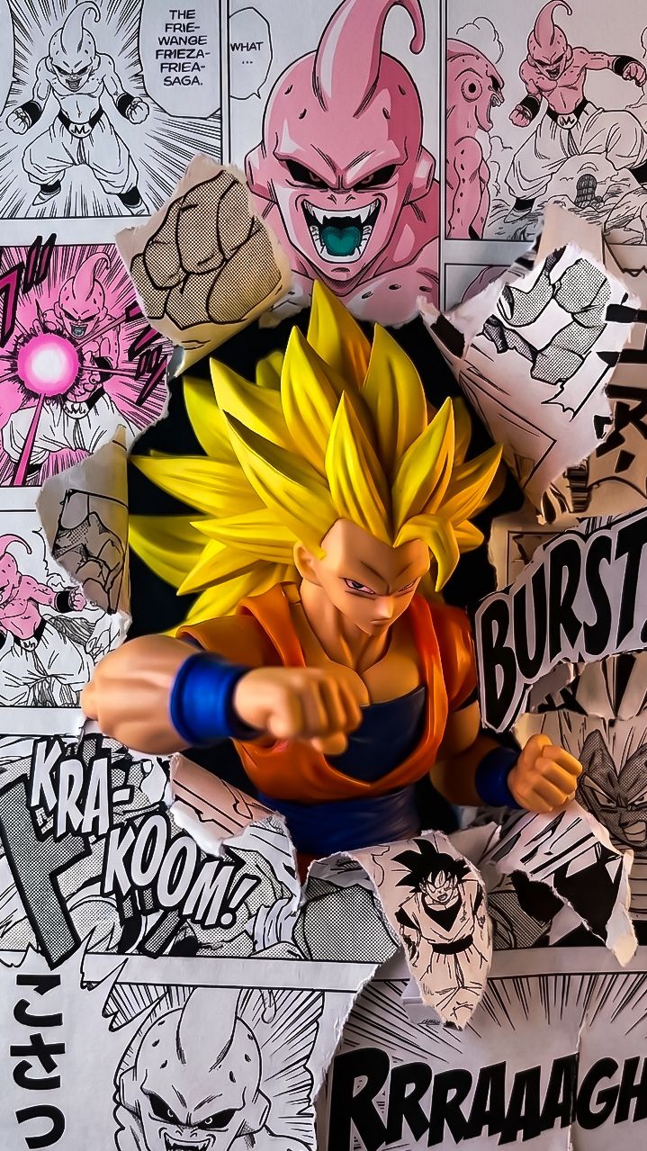 Figuarts ZERO スーパーサイヤ人4孫悟空 -DAIMA- Manga style action figure collaboration with Dragon Ball Z's Goku