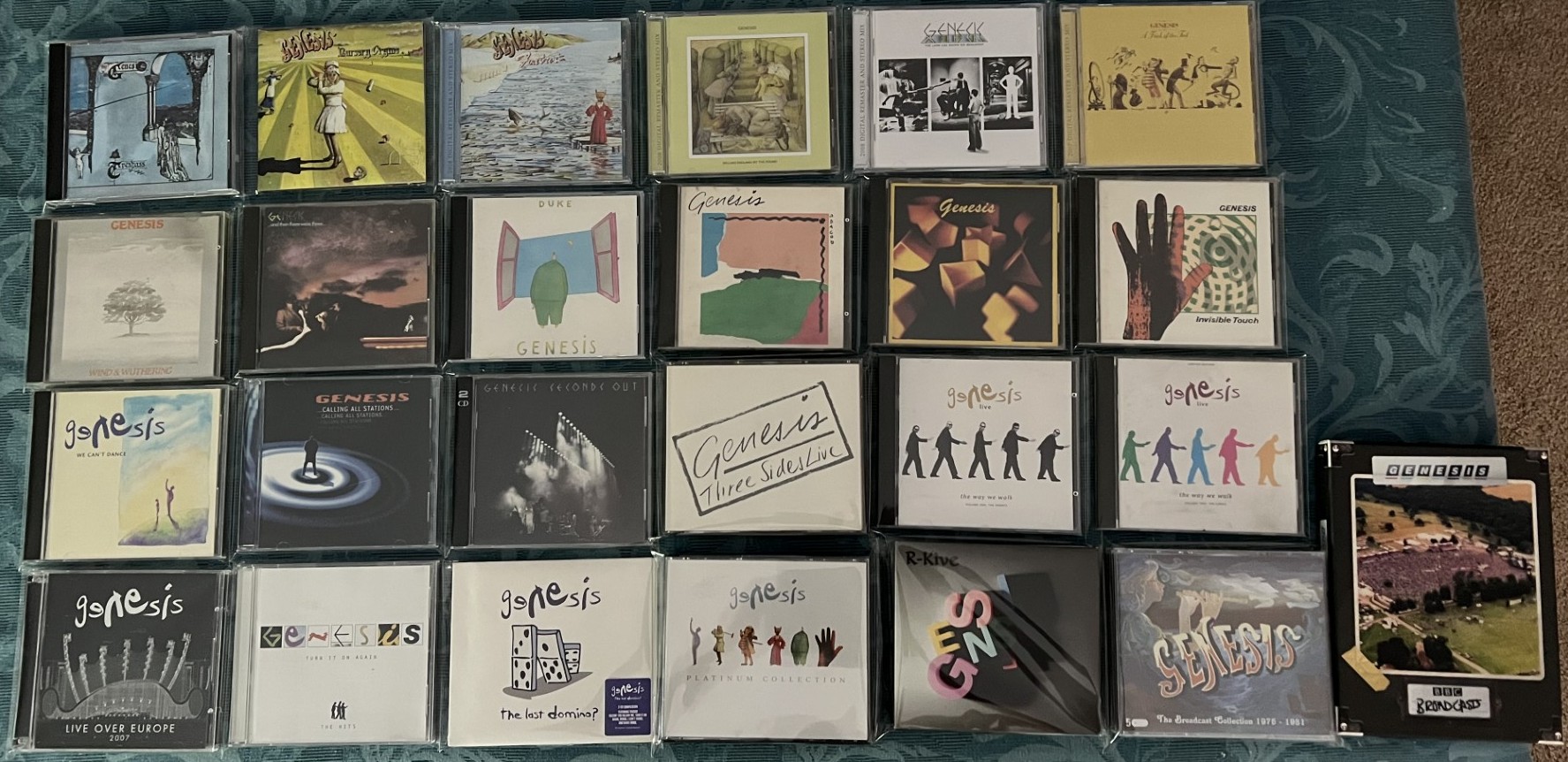 Genesis discography and album collection