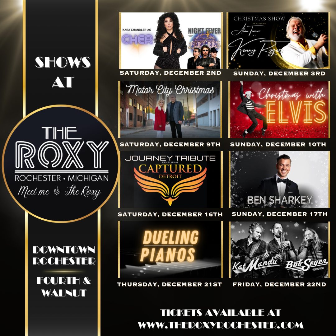 The Roxy - Check out our Upcoming Shows at THE ROXY!! More...