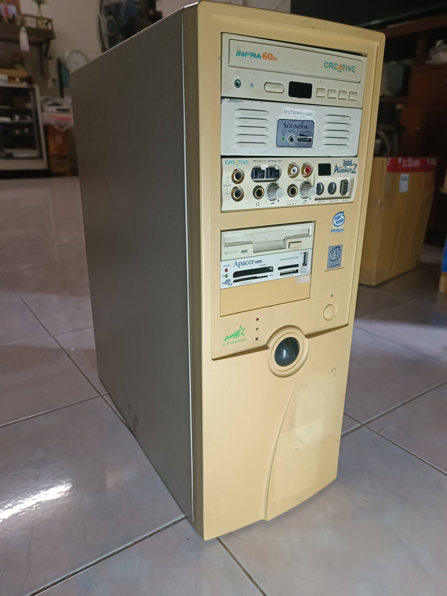 Retro PC project with Intel Pentium 4 and Nvidia Quadro FX 4000