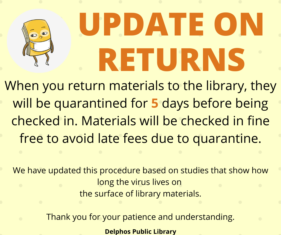 New information from studies... - Delphos Public Library