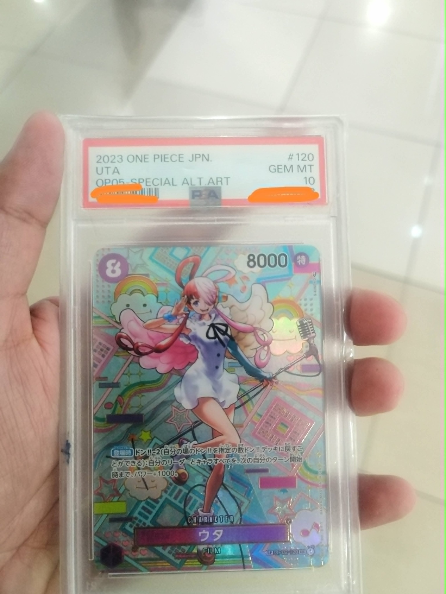 PSA 10 UTA One Piece Card for Sale or Trade - $20k OBO