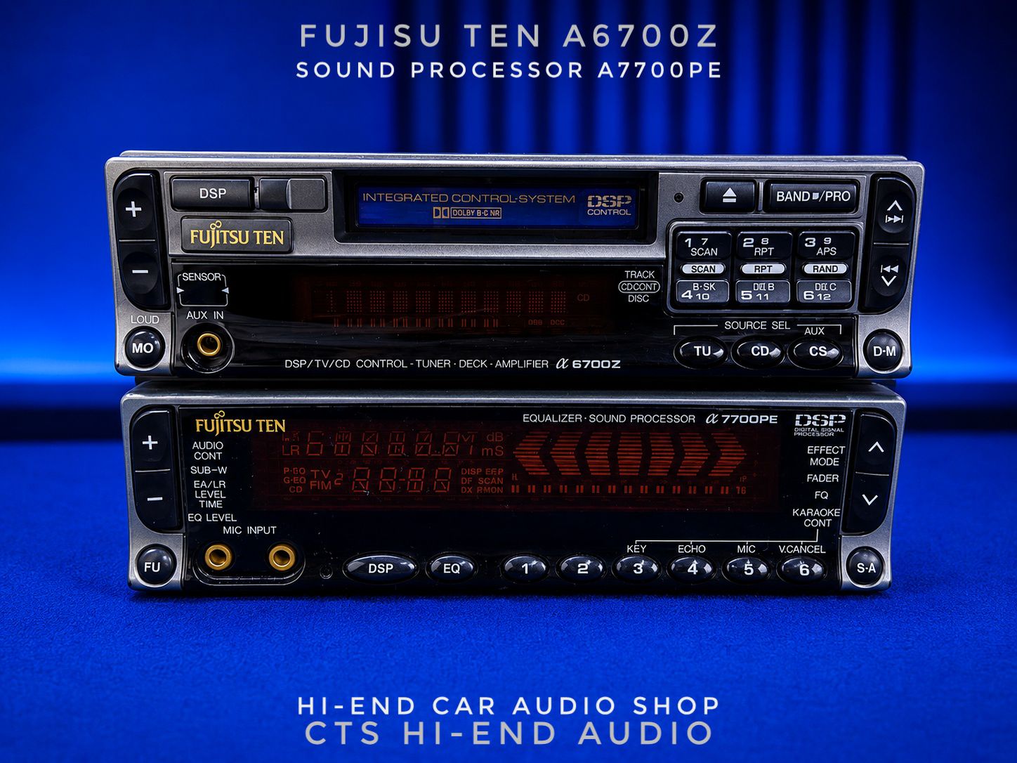 Karanyaphast - 🏆Fujisu ten a6770z & EQ Sound Processor a7700Pe