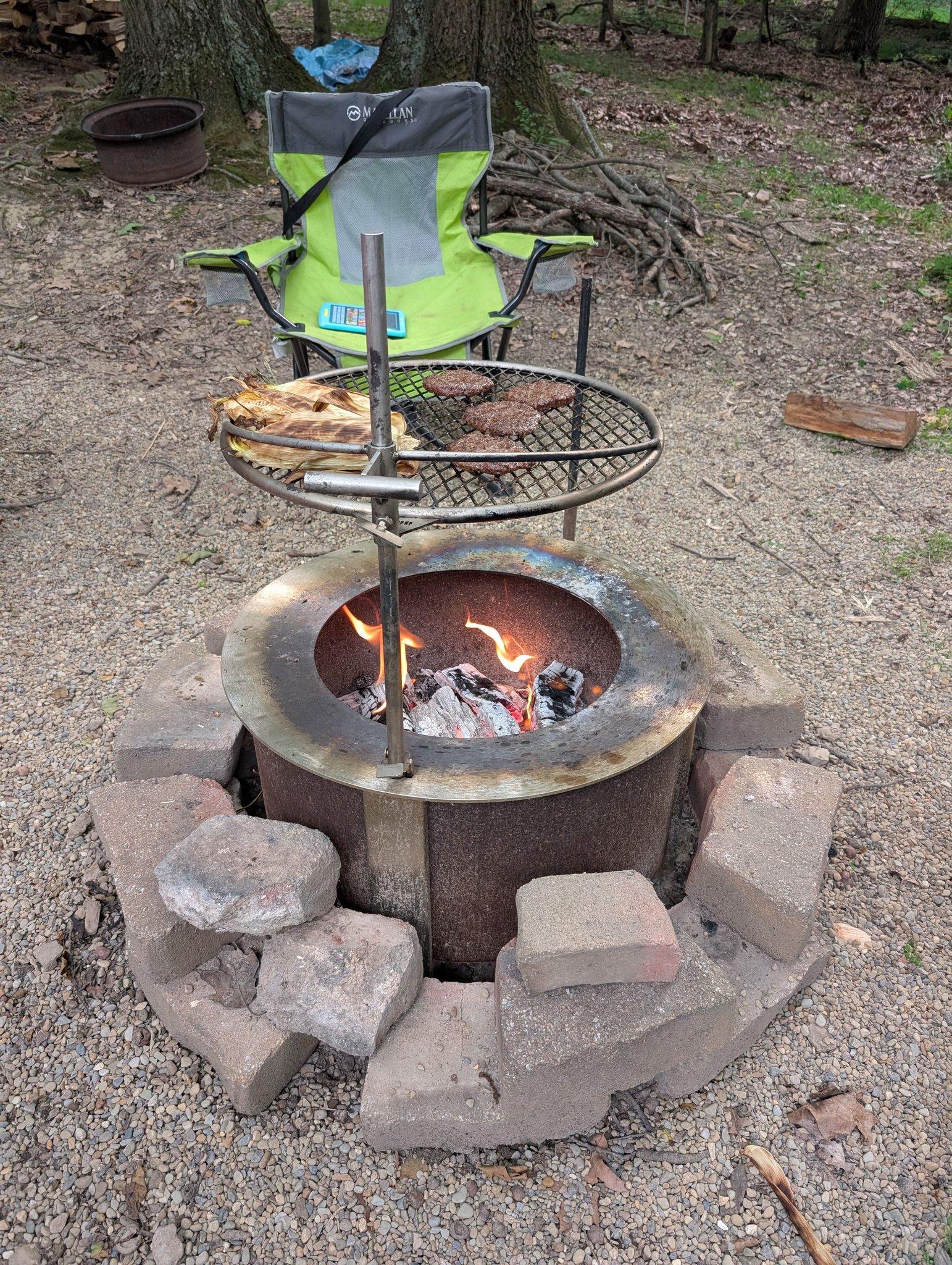 d*7様 bonfire go outside x MMF コラボ　Foot T Feels great outside.