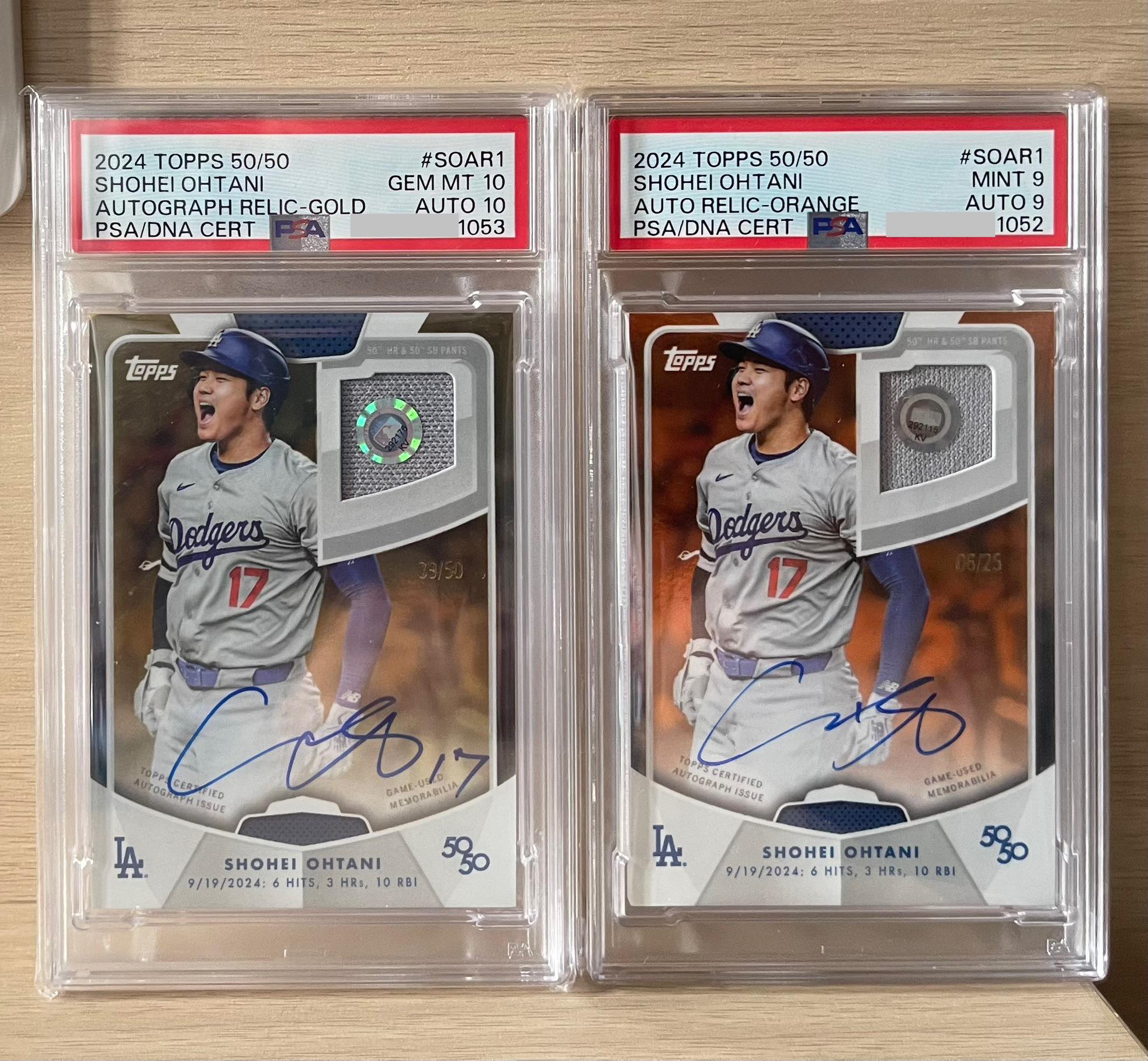 大谷OHTANI 50/50 ボブルヘッド + マガジン二冊のセット MISSION ACCOMPLISHED: This collector has completed his Shohei