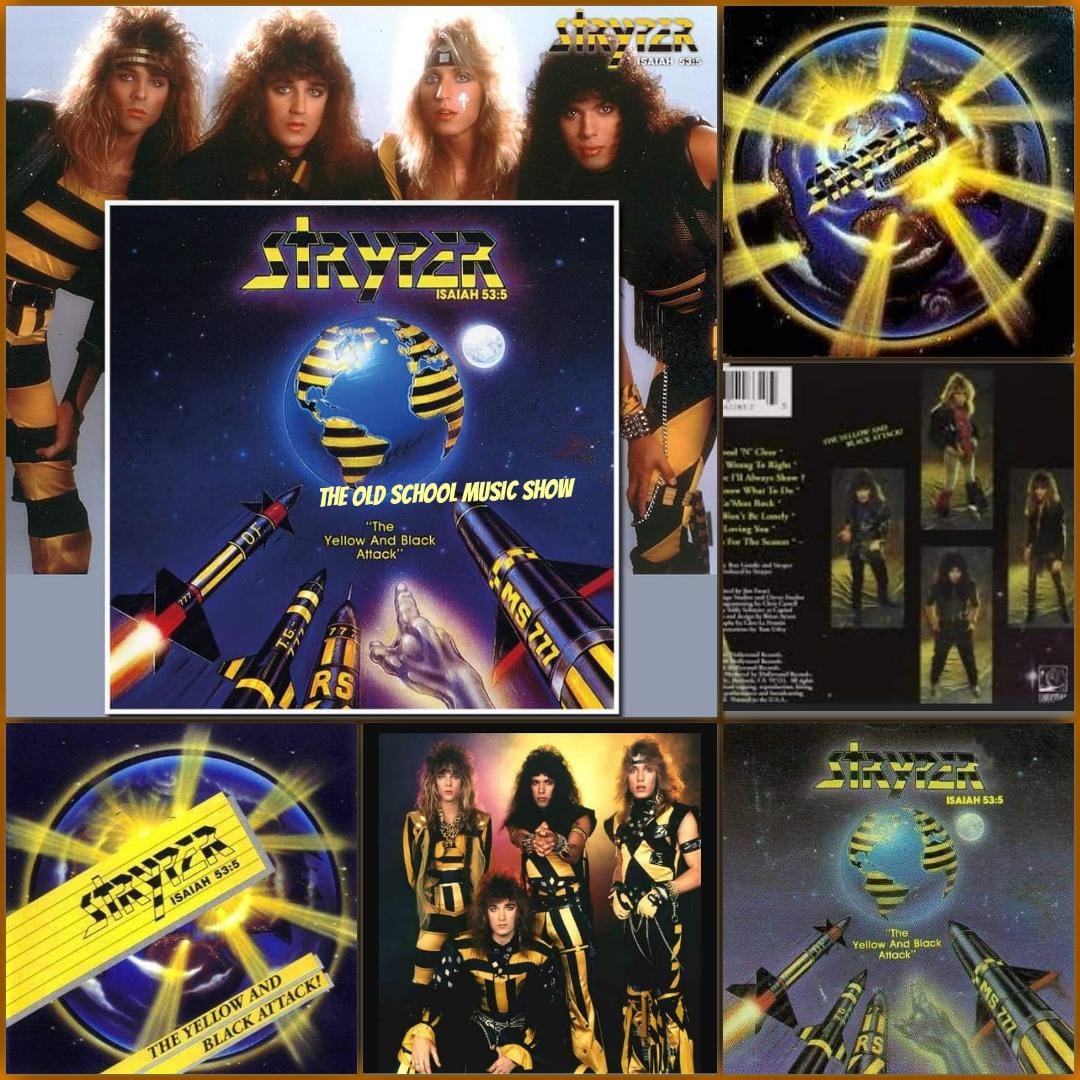STRYPER - The Yellow And Black Attack (EP) (1984) (Original EP