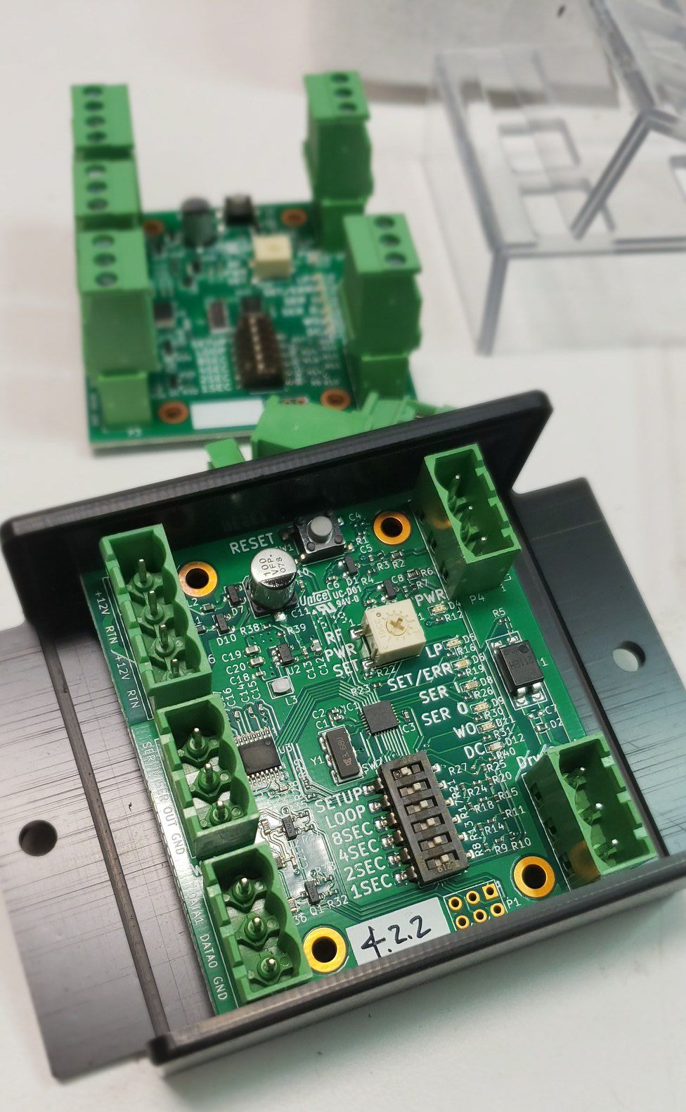A close up of our S2W-001 wiegand... - Infinity RFID, Inc.