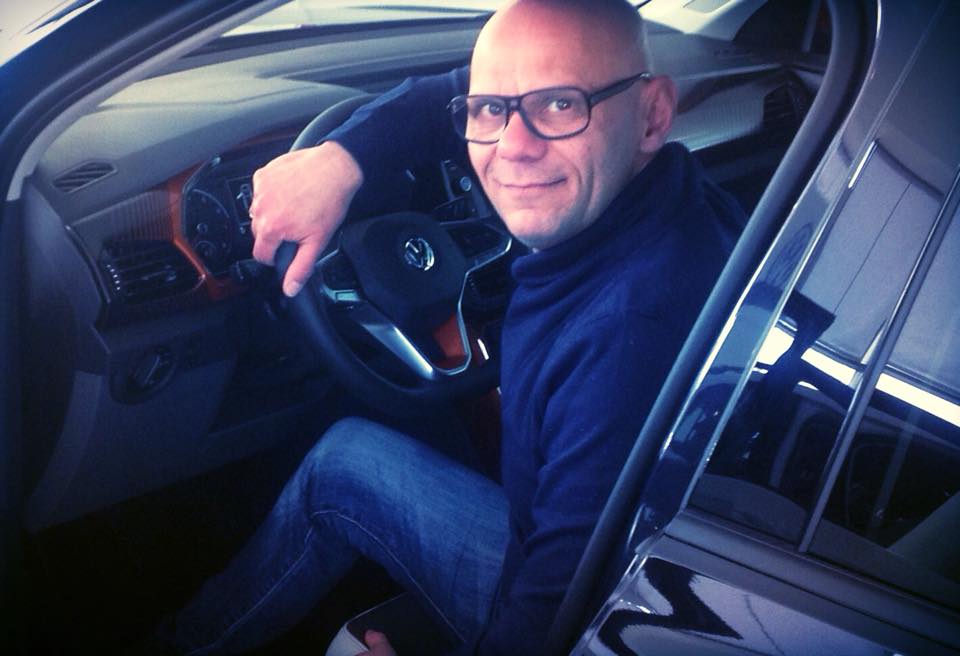 Ali Rahnama - Heute bei der Präsentation des neuen VW T-Cross bei VW ...