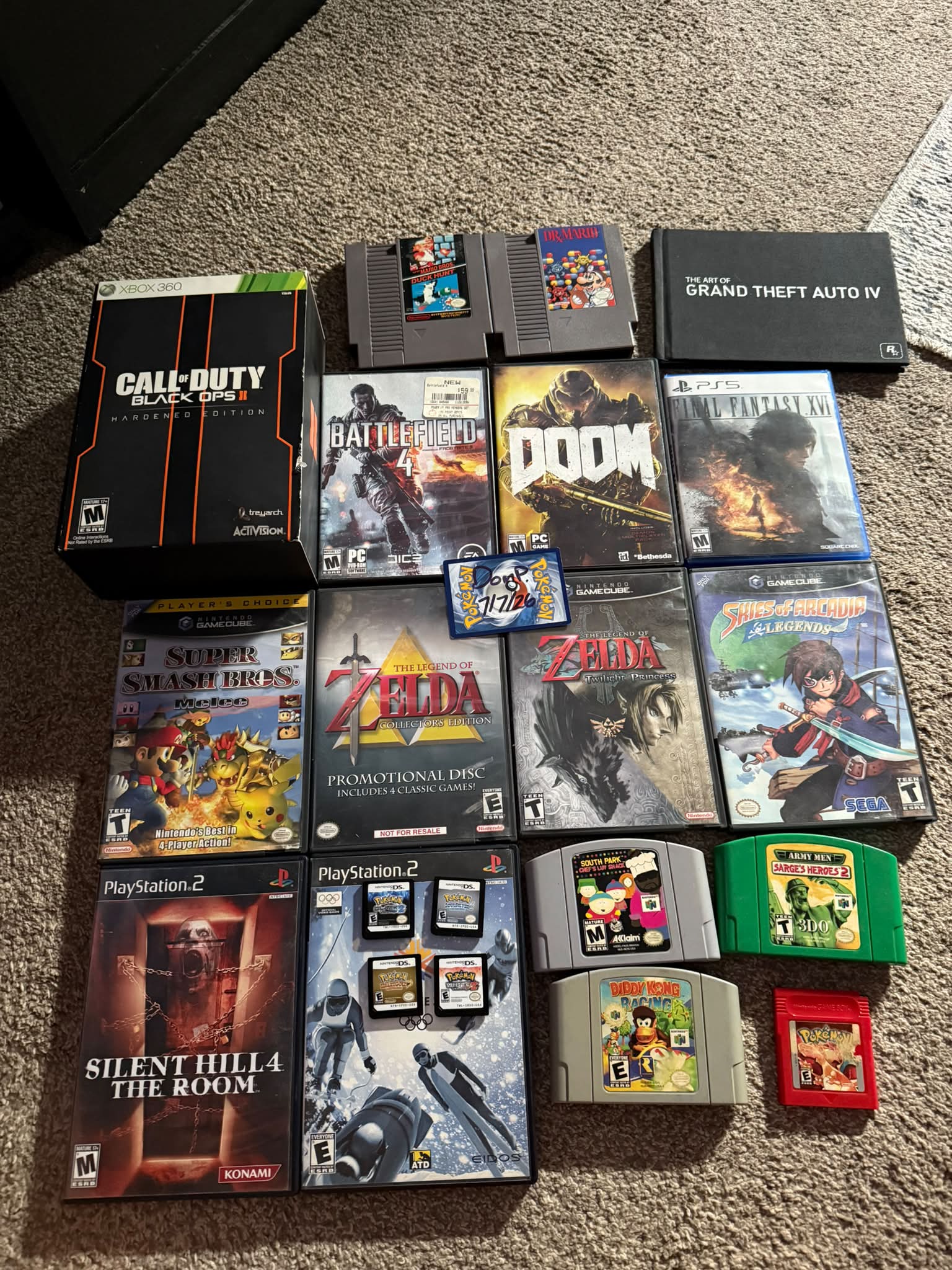 I have got old Nintendo systems and GameCube and ps4 limited
