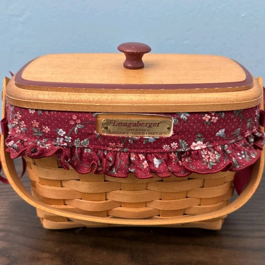 My Tournament of Roses Longaberger basket from 2004!